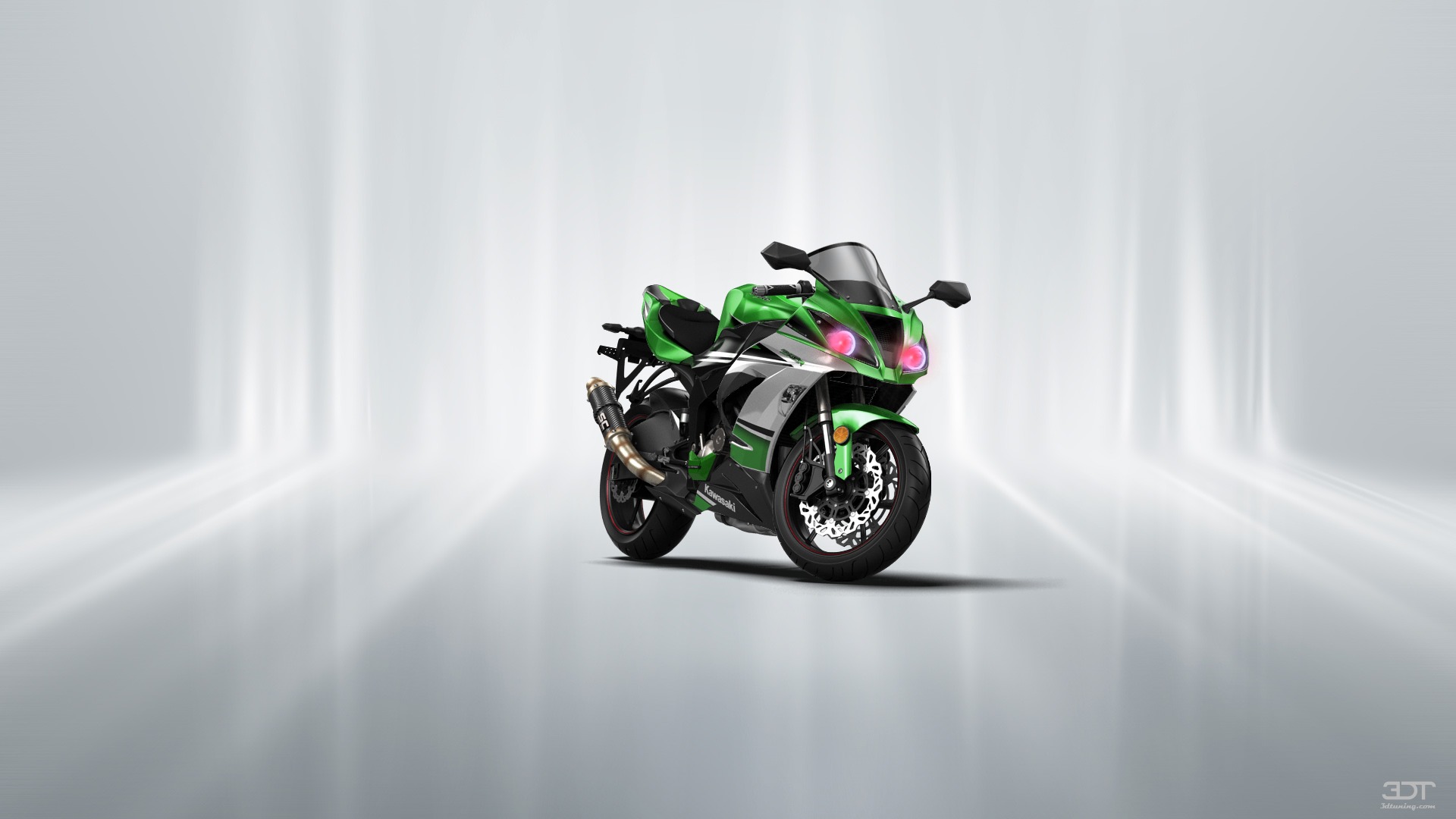 Kawasaki Ninja ZX 6R Sport Bike 2015 tuning