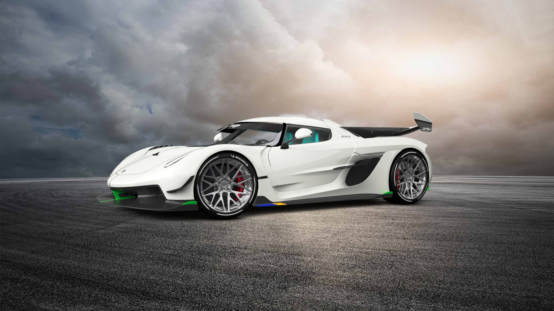 Koenigsegg Jesko 2 door targa top 2020