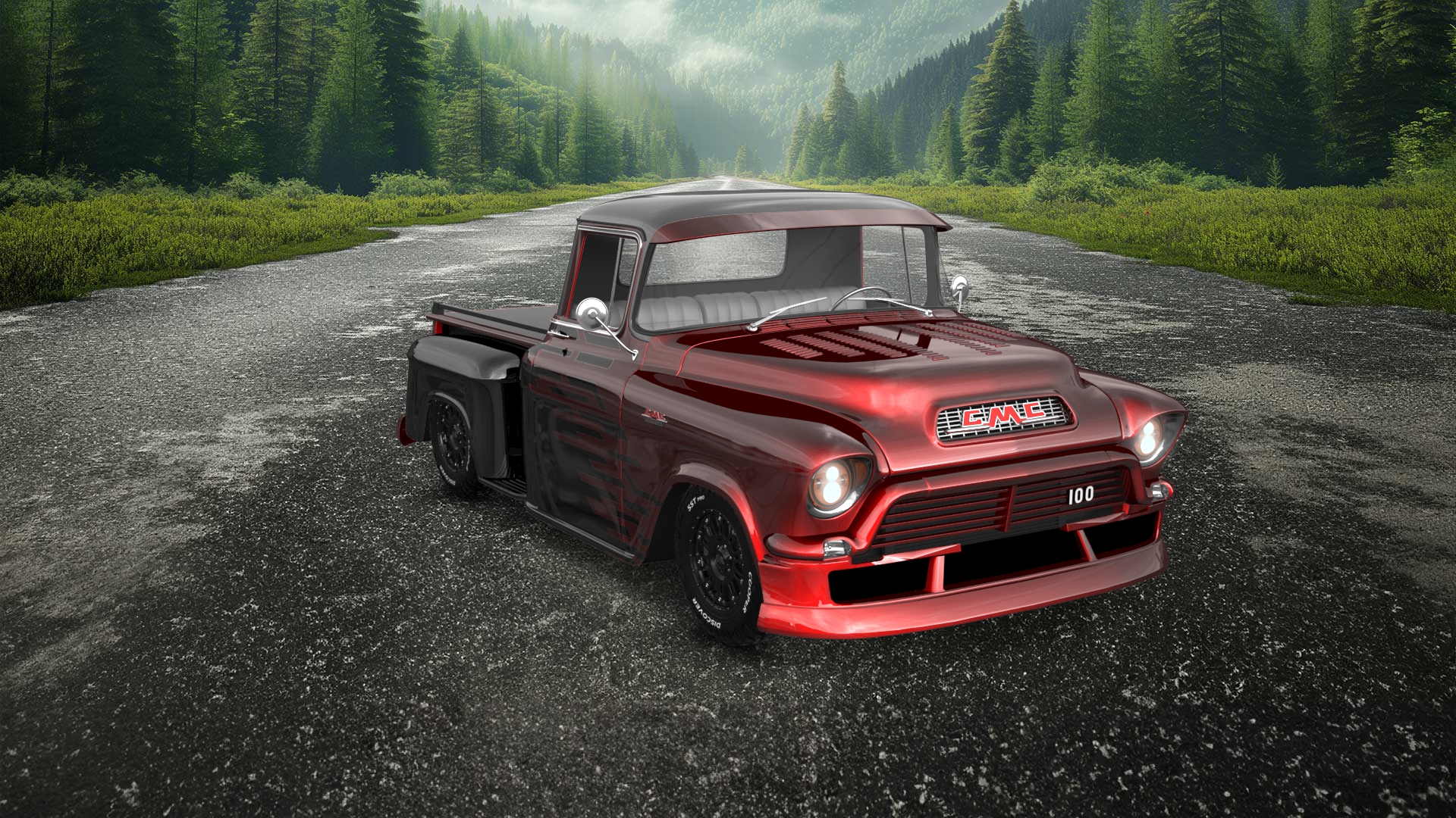 GMC 100 Stepside 2 Door pickup truck 1957 Images