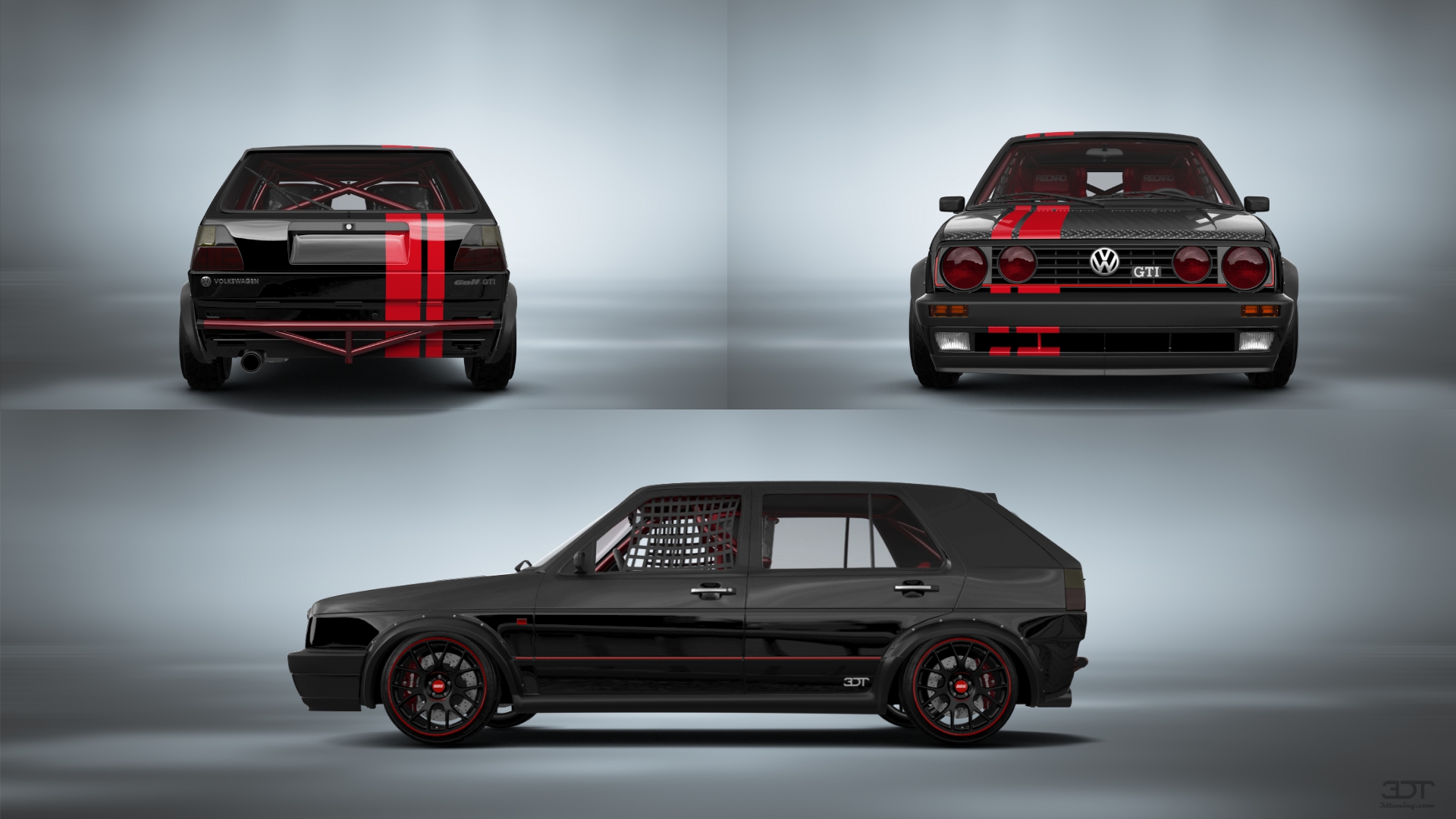 Volkswagen Golf Mk2 5 Door Hatchback 1983 tuning