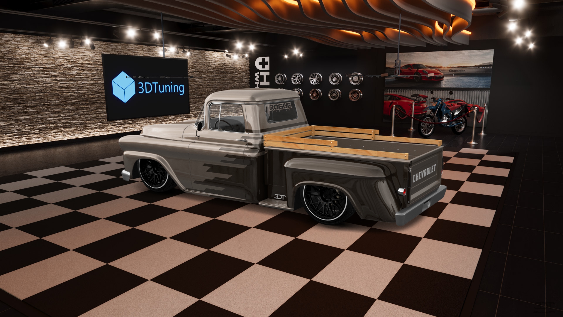 Chevrolet Apache Stepside 2 Door pickup truck 1959
