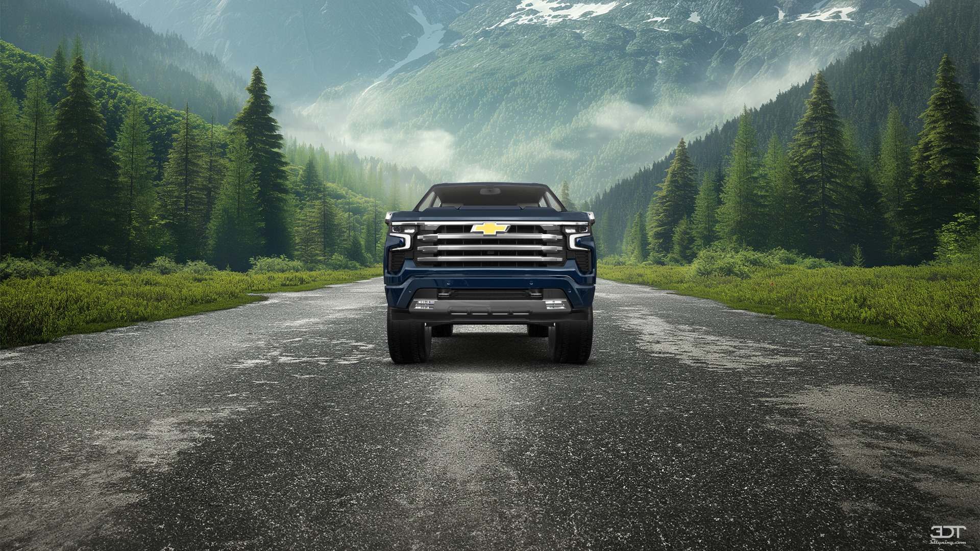 Chevrolet Silverado 1500 Crew Cab 5.8 ft box 4 Door pickup truck 2023 Images