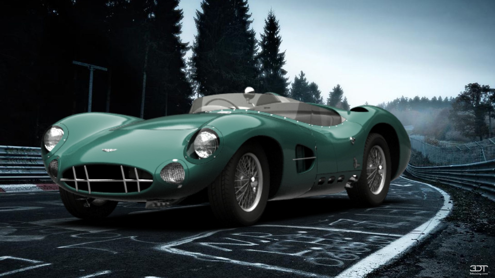 Aston Martin DBR1 Roadster 1958