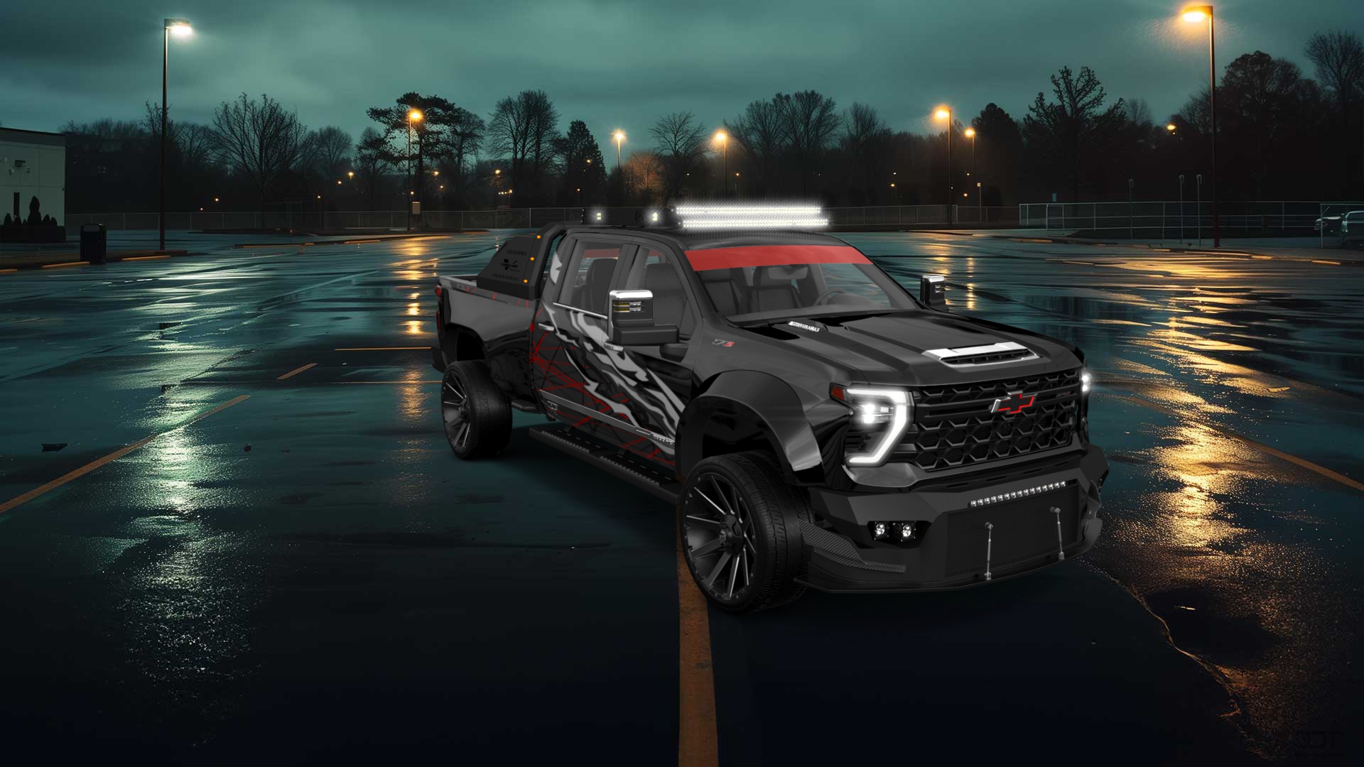 Chevrolet Silverado 2500 HD 4 Door pickup truck 2024 tuning