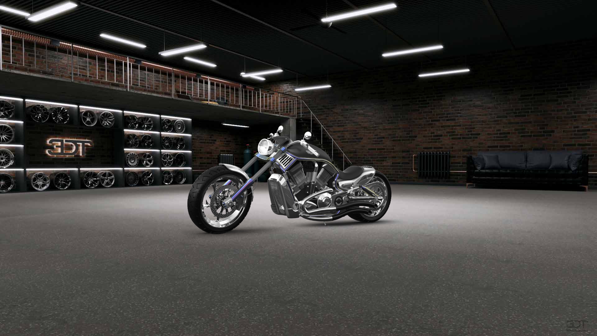 Harley-Davidson Custom Chopper Cruiser 2011 tuning