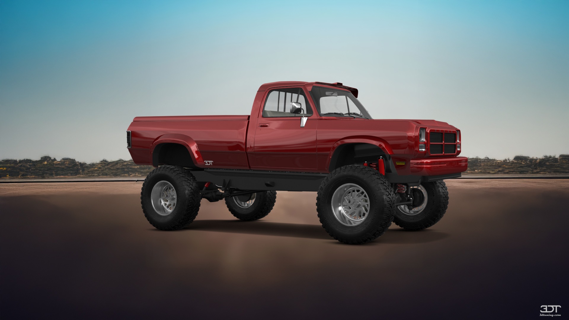 Dodge Ram 2 Door pickup truck 1991 tuning