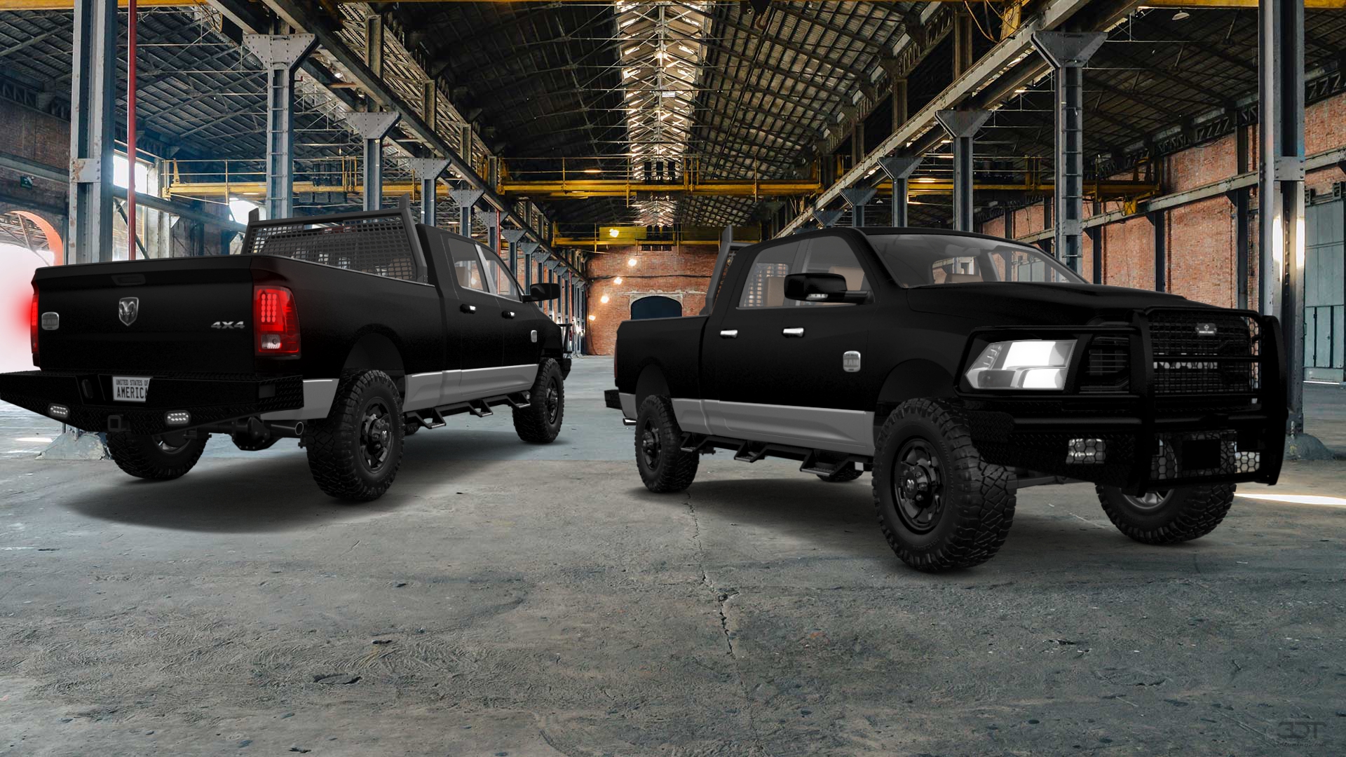 Dodge Ram 2500 Mega Cab 6.4 ft box 4 Door pickup truck 2010 tuning