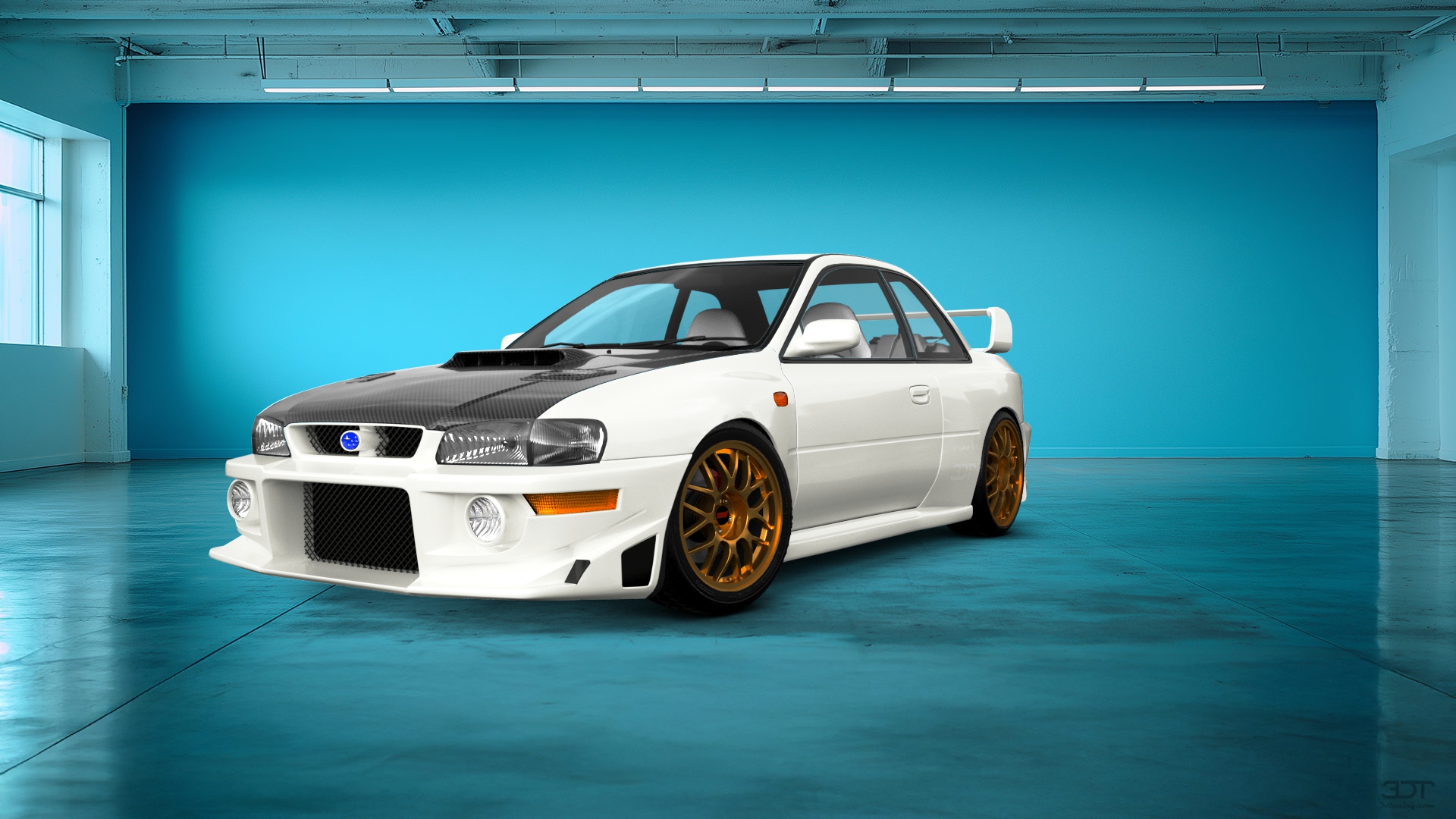 Subaru Impreza WRX STI 22B 2 Door Coupe 2000 tuning