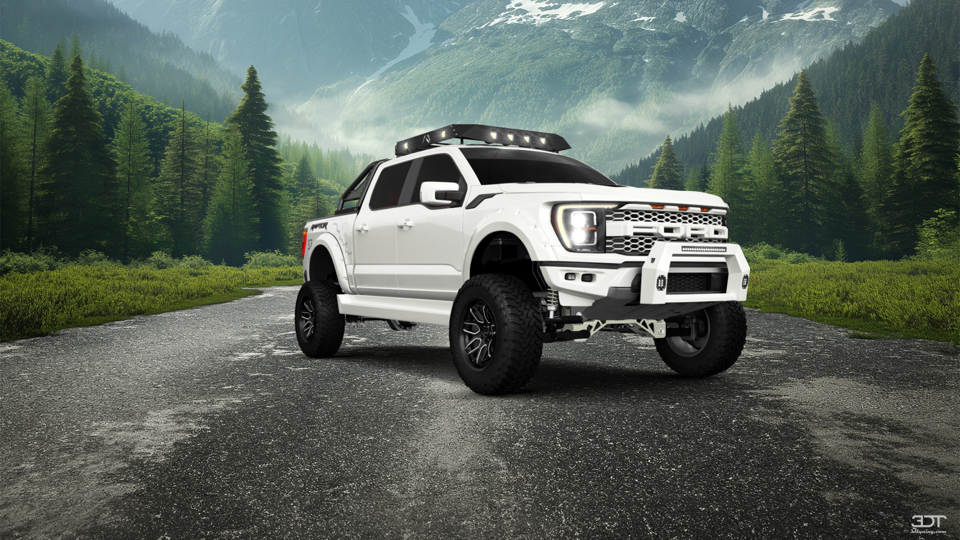Ford F-150 Raptor 4 Door pickup truck 2021 Images