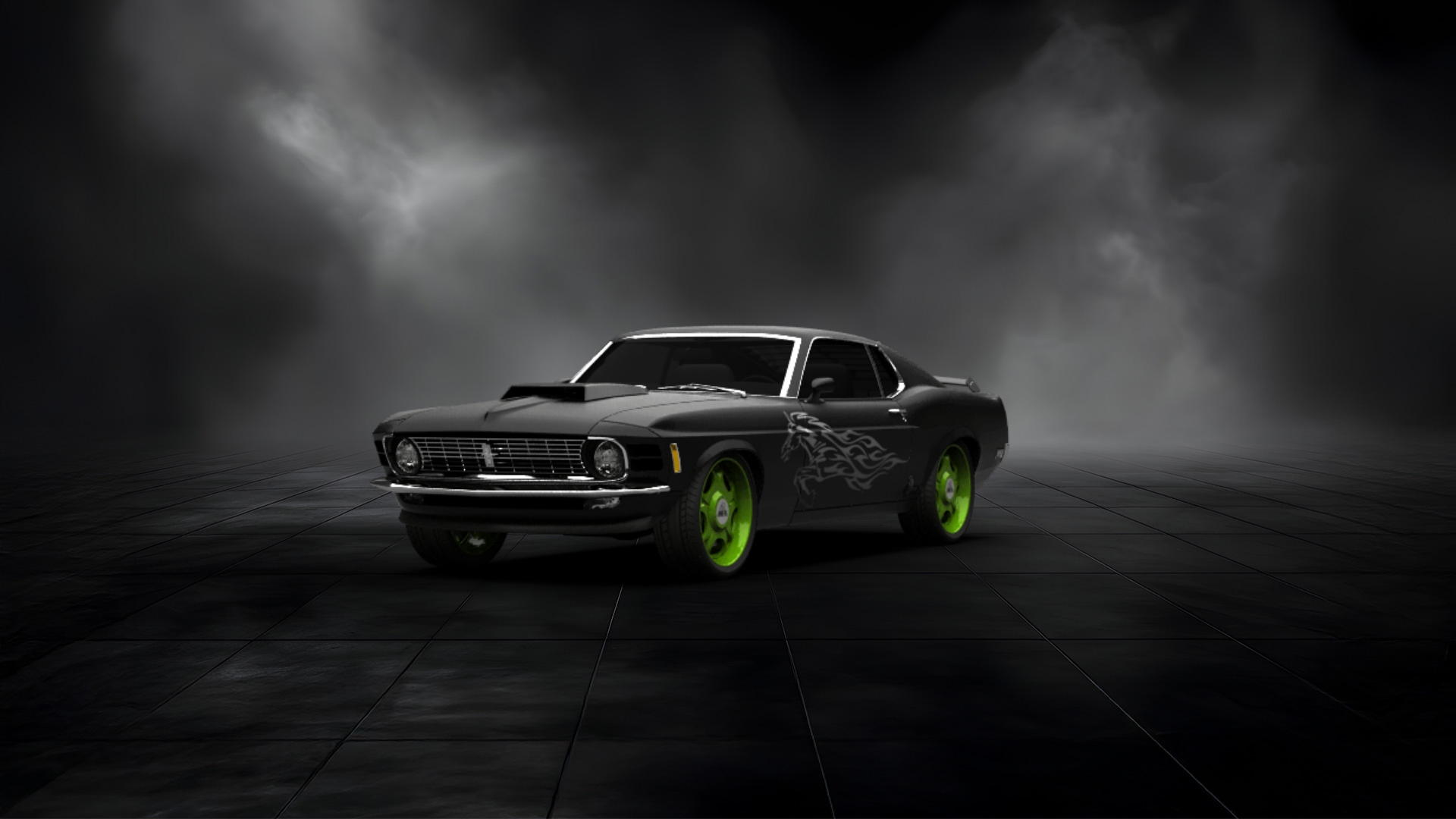 Mustang Boss 429 Coupe 1969 tuning