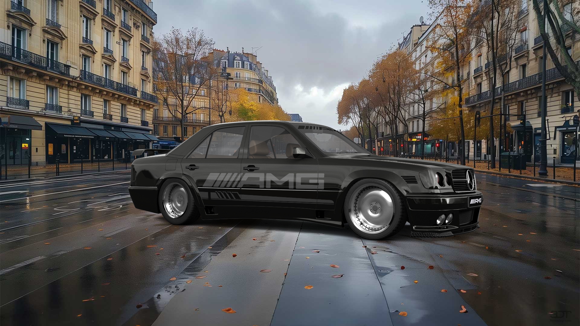 Mercedes E-Class Sedan 1984 tuning