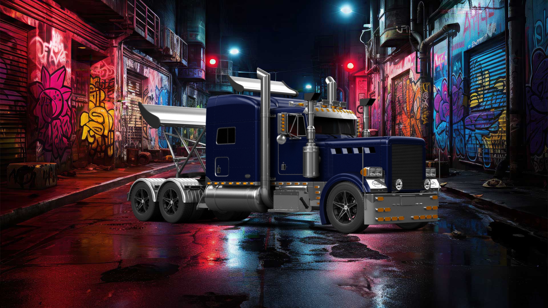 Peterbilt 359 Truck 1987 tuning