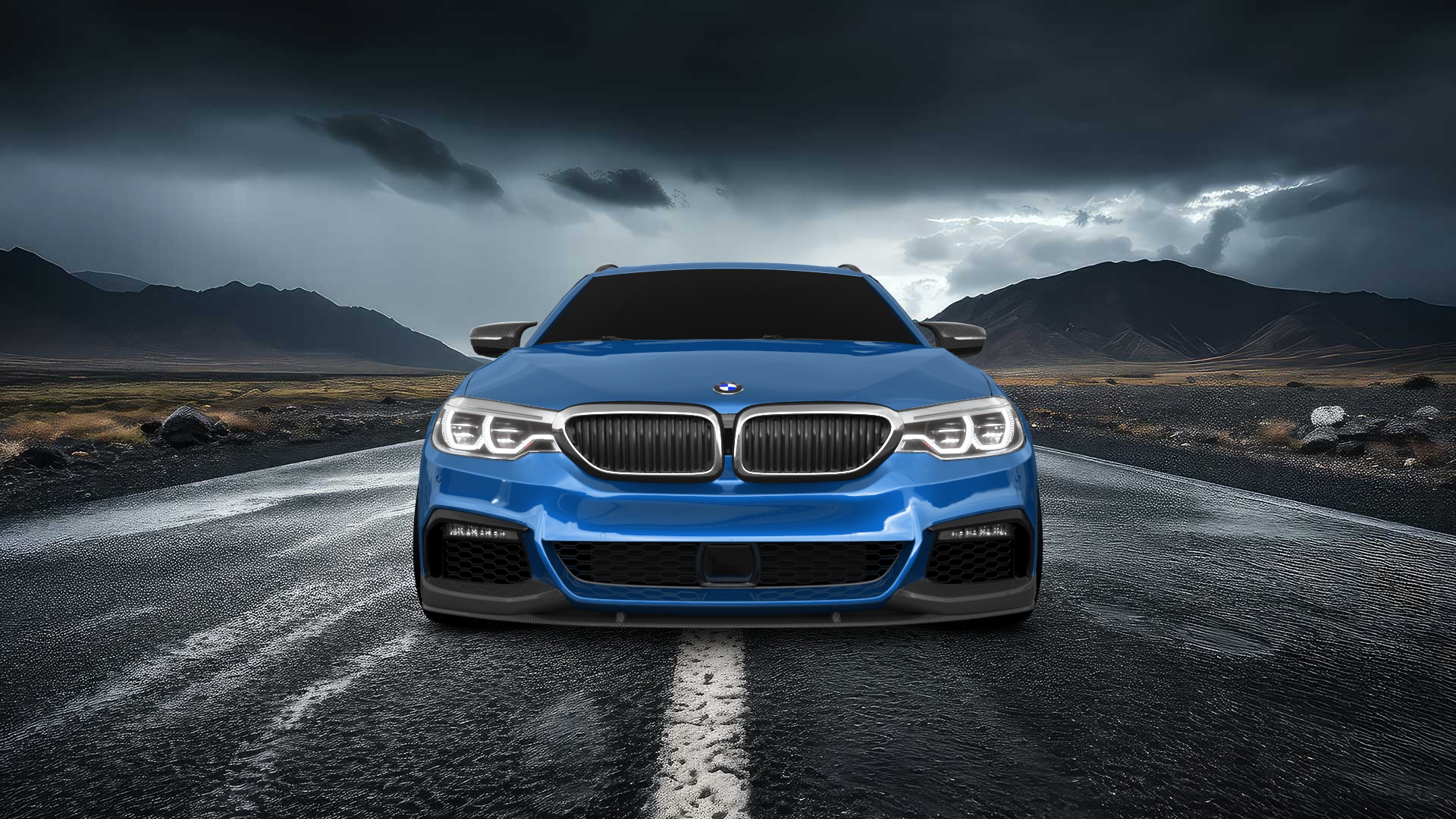 BMW 5 Series 5 door Wagon 2018 Images