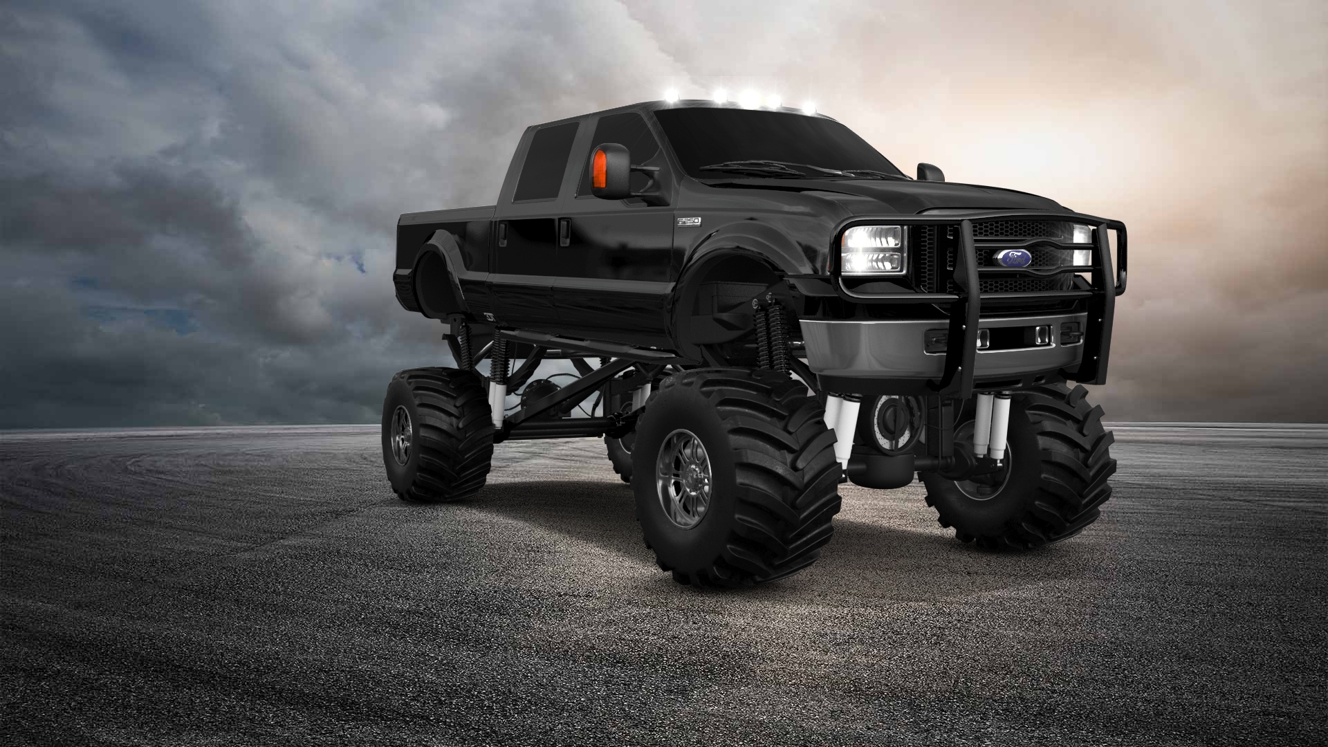 Ford F-250 Crew Cab 4 Door pickup truck 1999