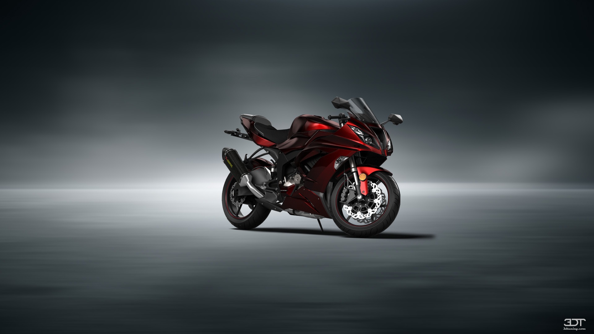 Kawasaki Ninja ZX 6R Sport Bike 2015 tuning