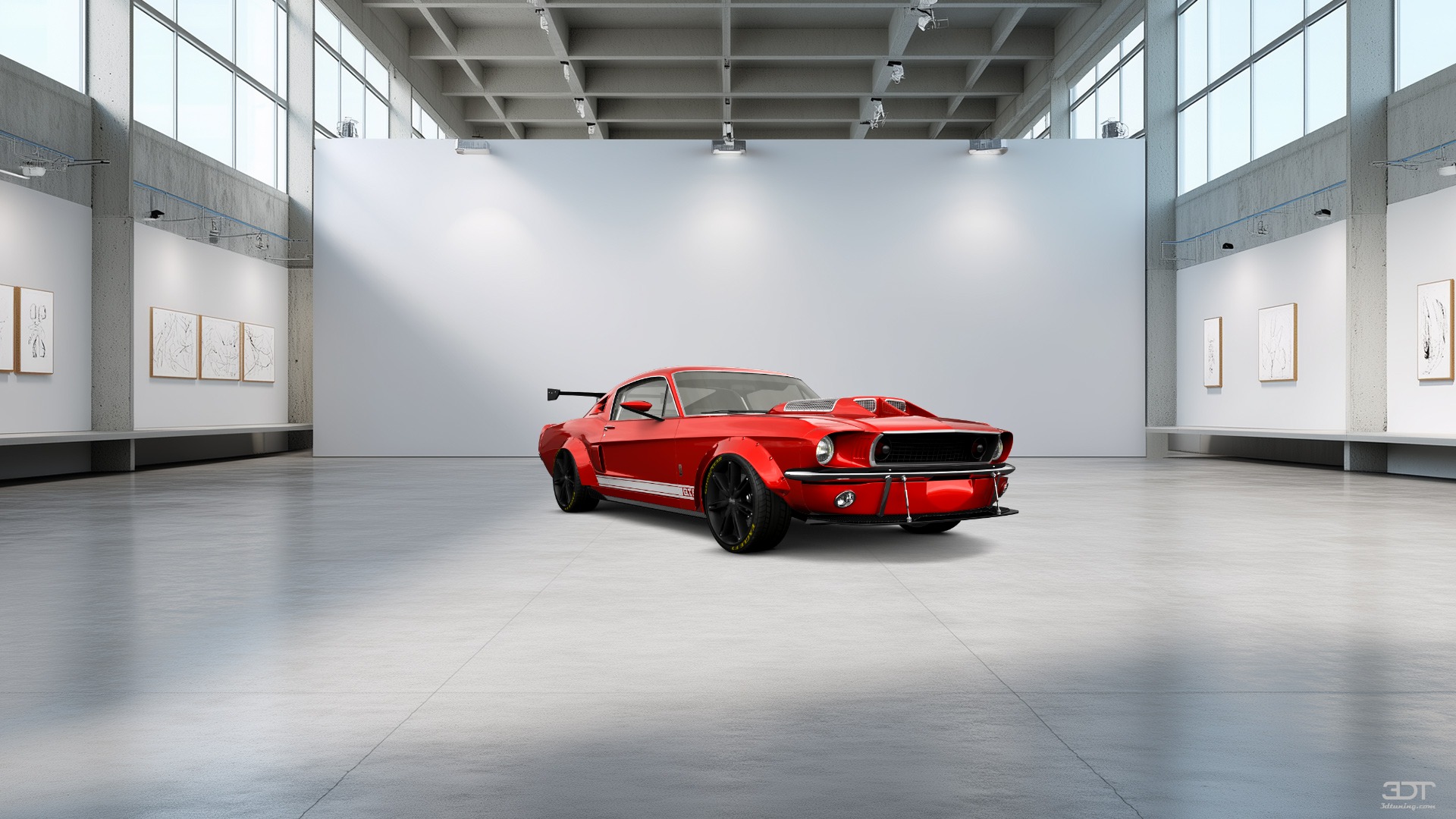 Mustang GT500 2 Door Coupe 1968 tuning
