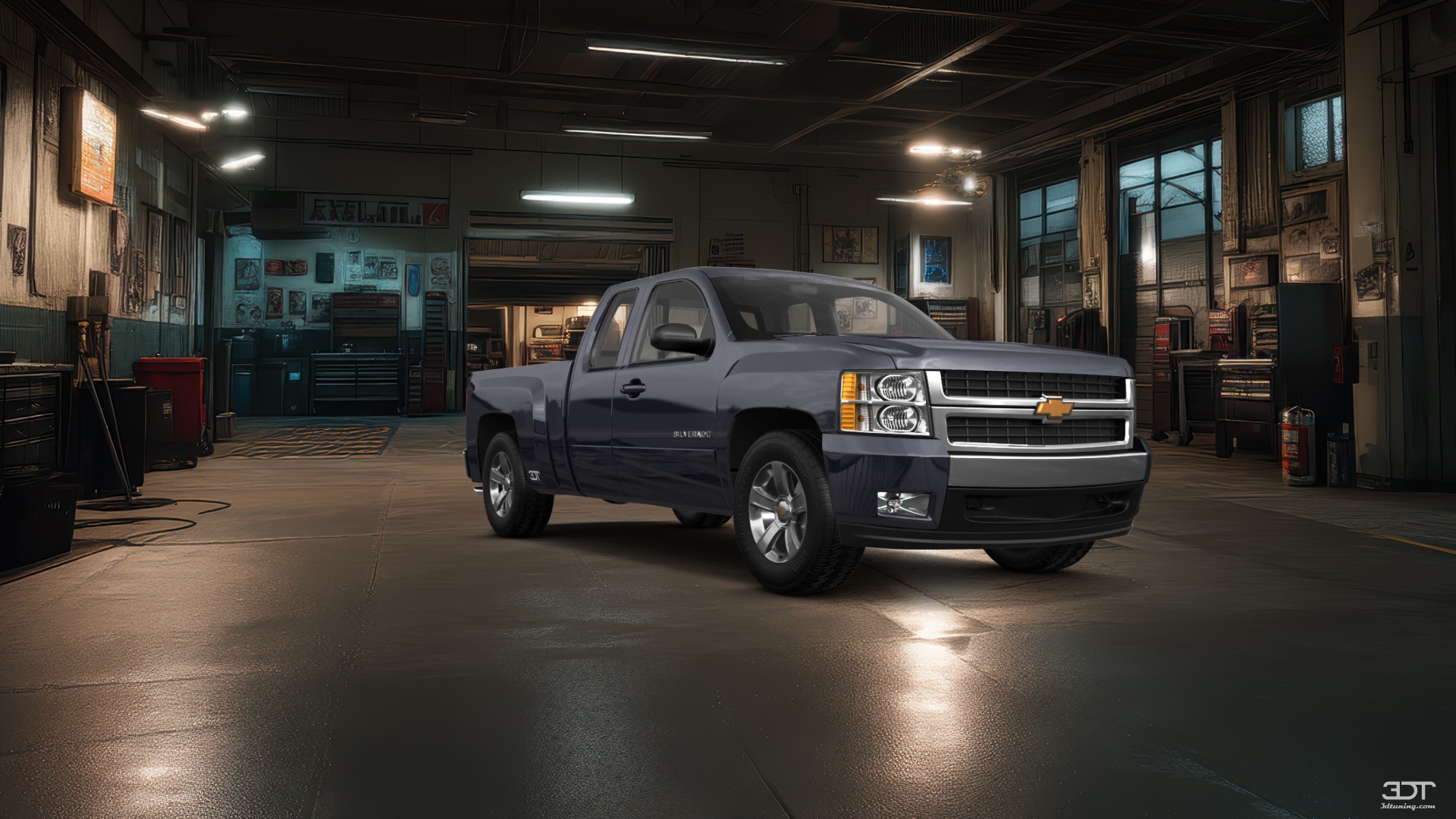 Chevrolet Silverado 1500 6.6 ft box Pickup Truck 2008 tuning