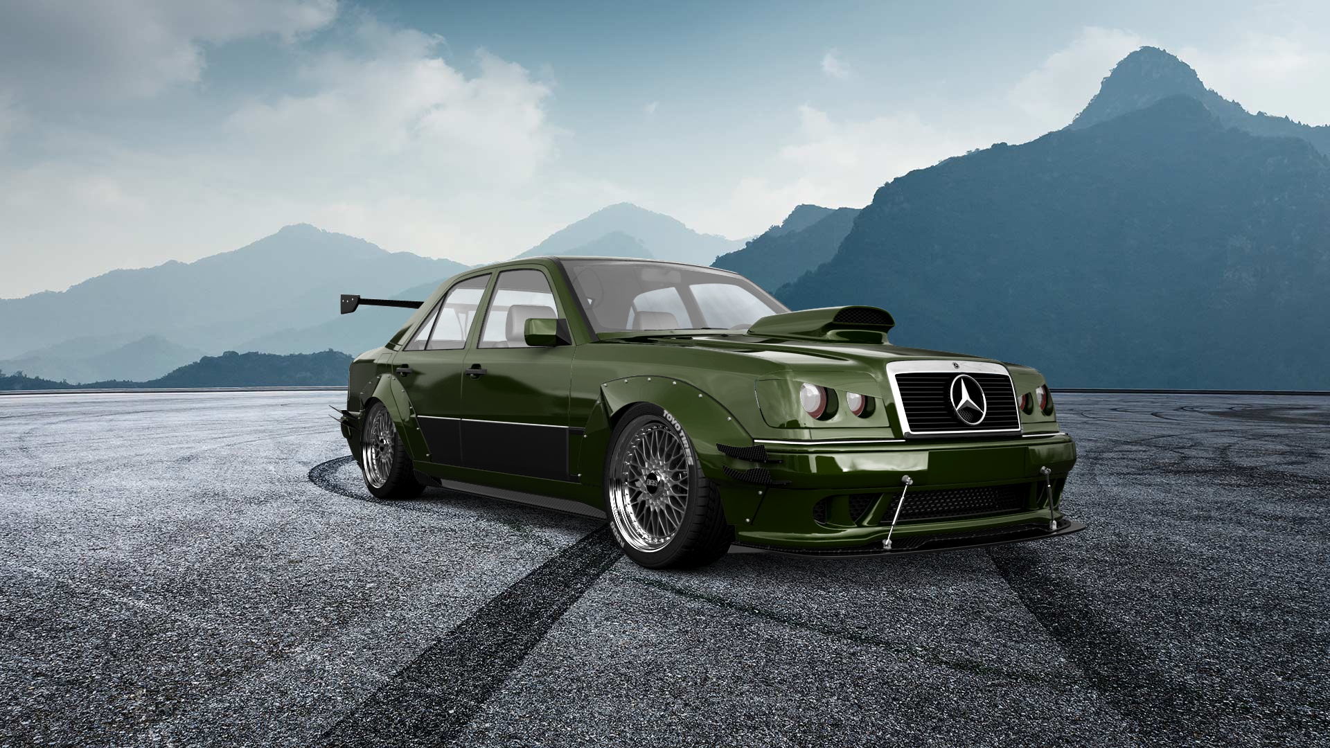 Mercedes E-Class Sedan 1984 tuning