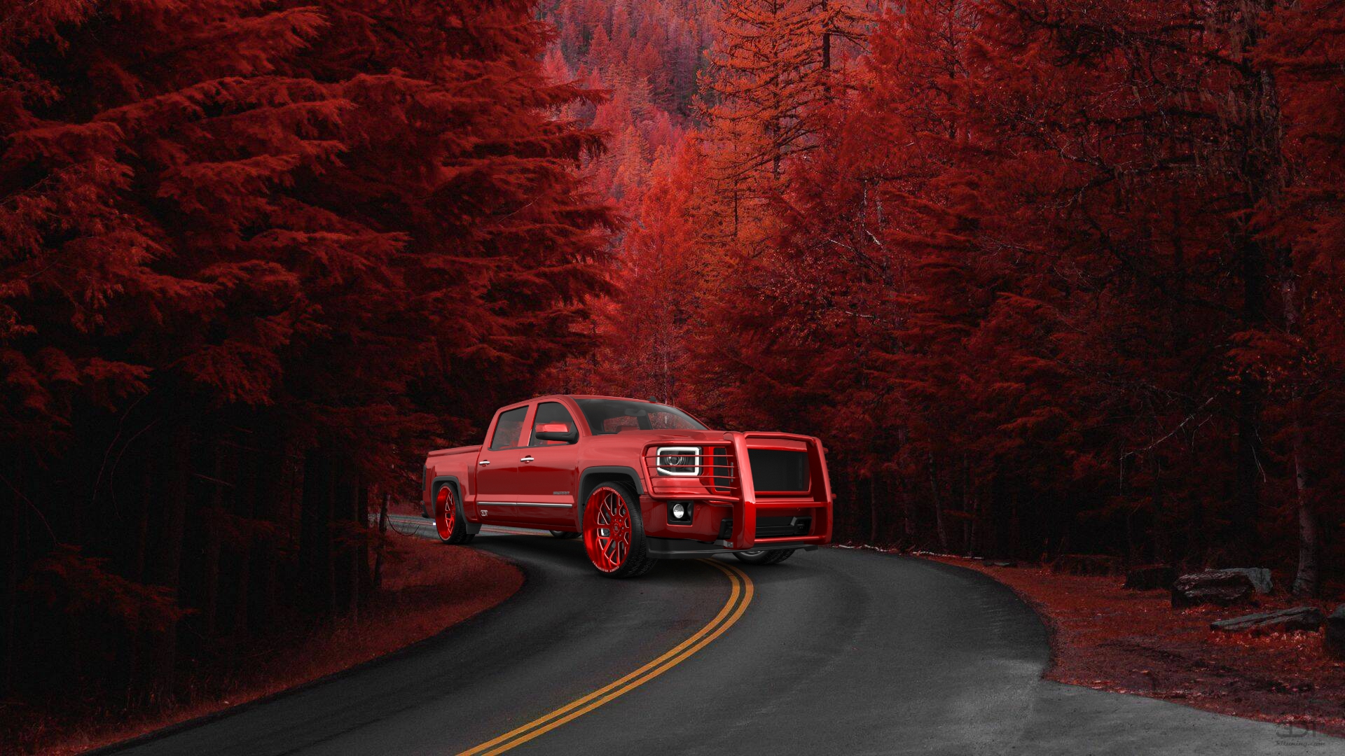 GMC Sierra 4 Door pickup truck 2014