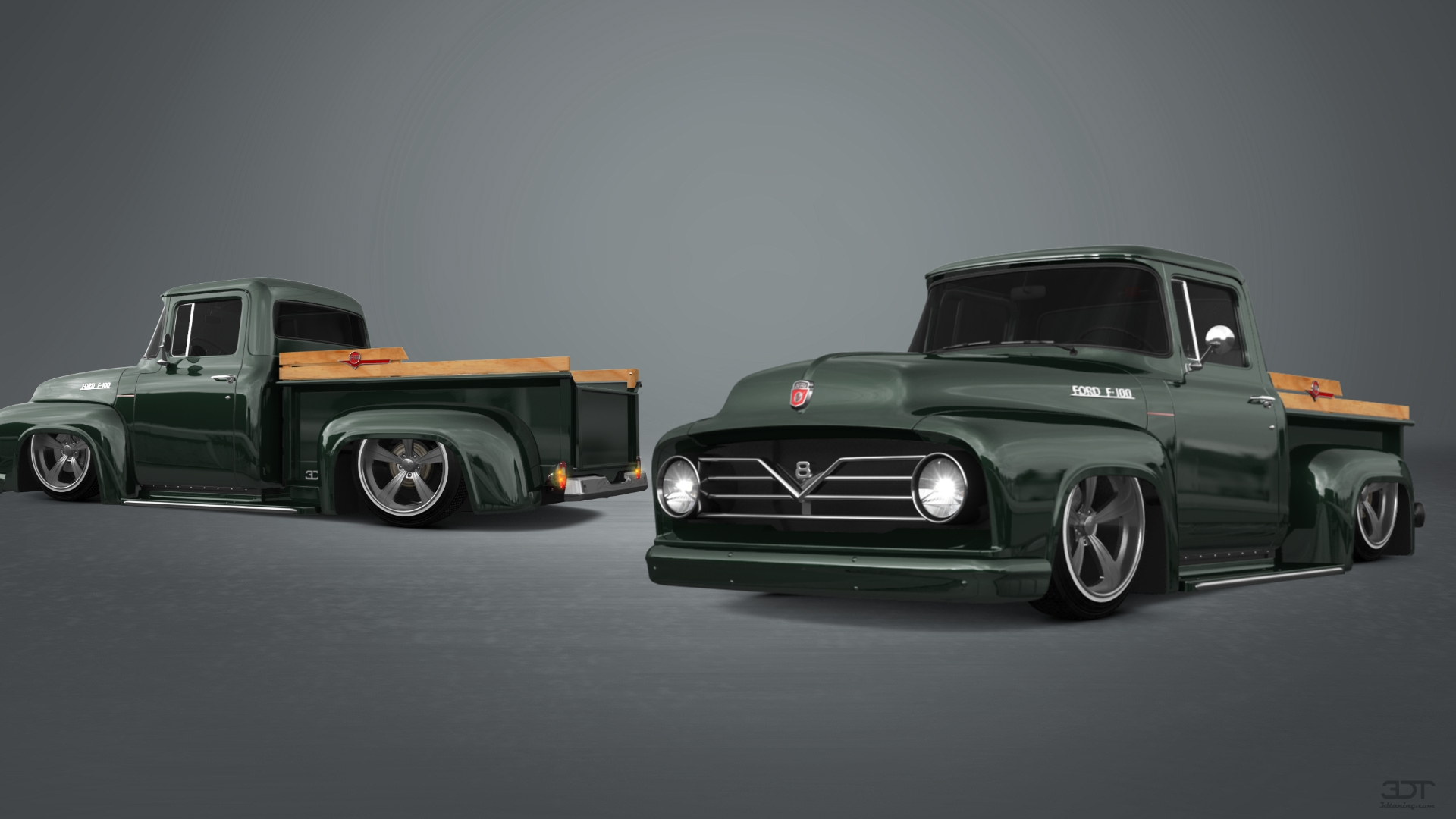 Ford F-100 2 Door truck 1956