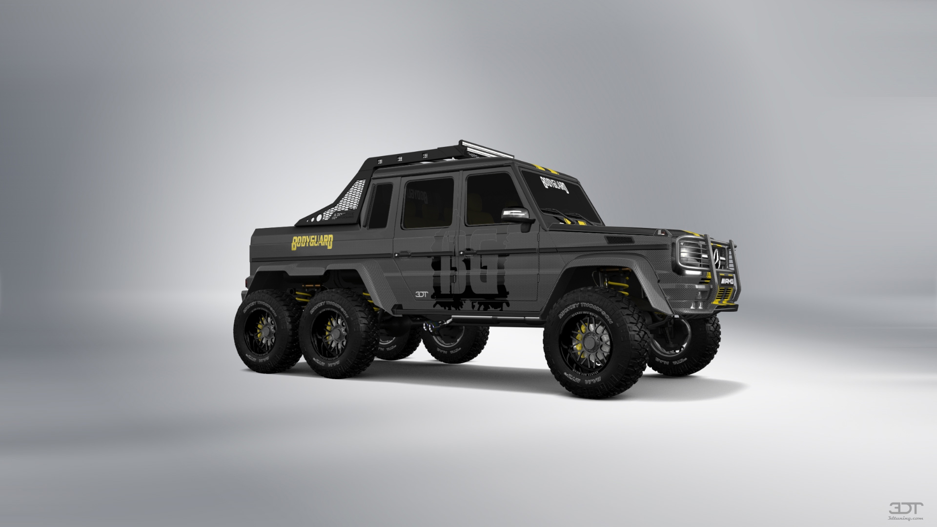 Mercedes G 63 AMG 6x6 4 Door pickup truck 2013