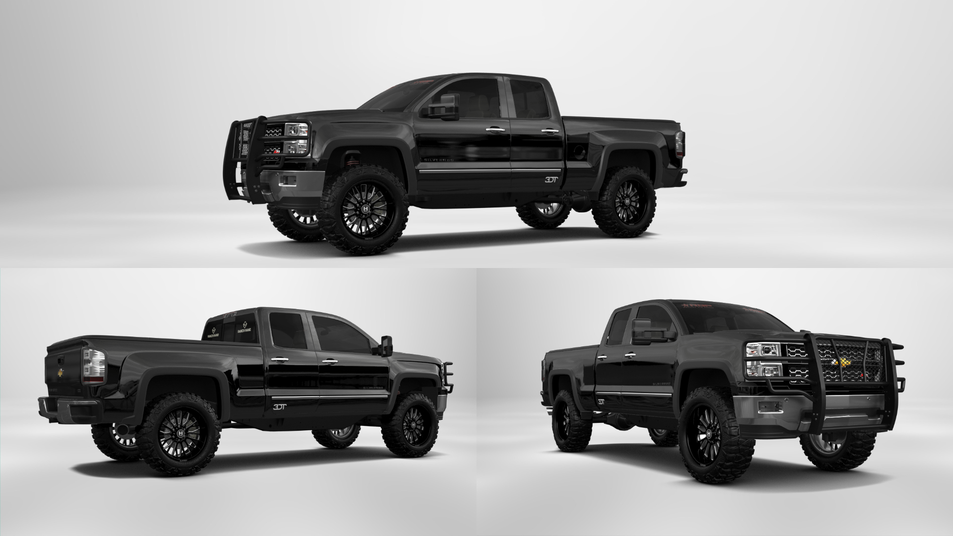 Chevrolet Silverado 1500 6.5 ft box 4 Door pickup truck 2014 tuning
