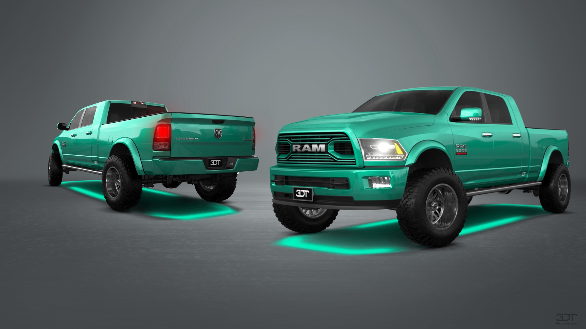 Dodge Ram 2500 Mega Cab 6.4 ft box 4 Door pickup truck 2010 tuning