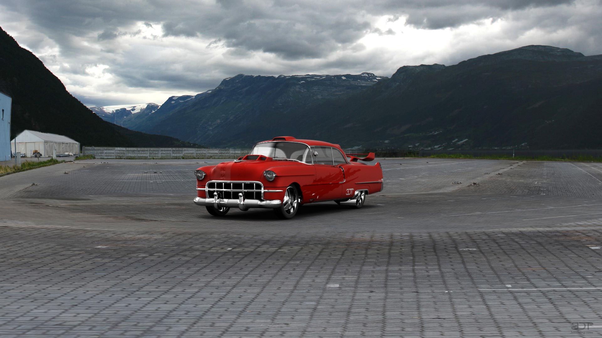 Cadillac De Ville Coupe 1956 tuning