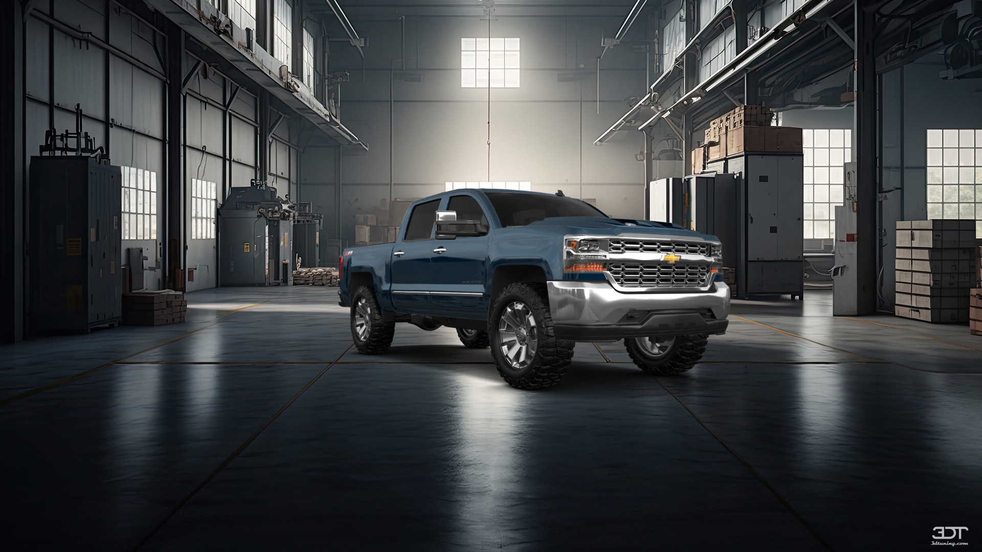Chevrolet Silverado 1500 4 Door pickup truck 2016 tuning