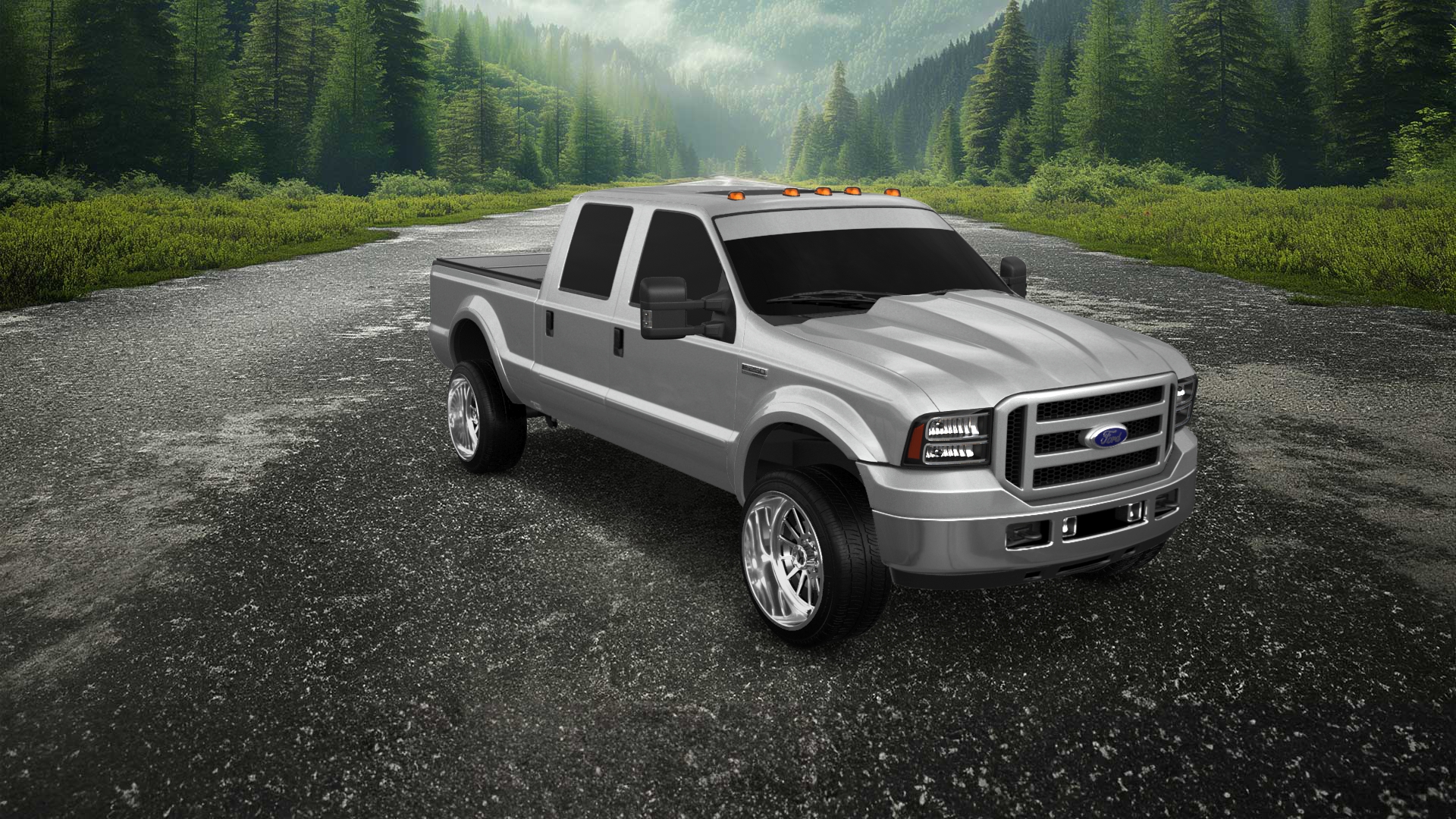 Ford F-250 Crew Cab 4 Door pickup truck 1999