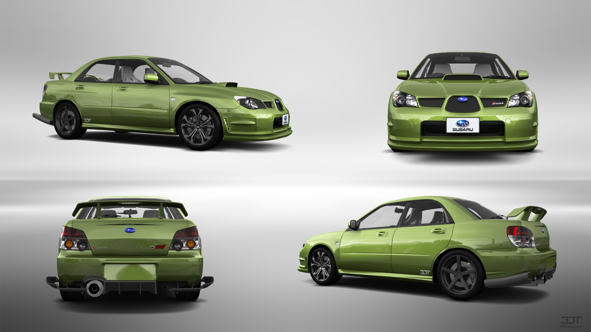 Subaru Impreza S204 4 Door Saloon 2006 tuning