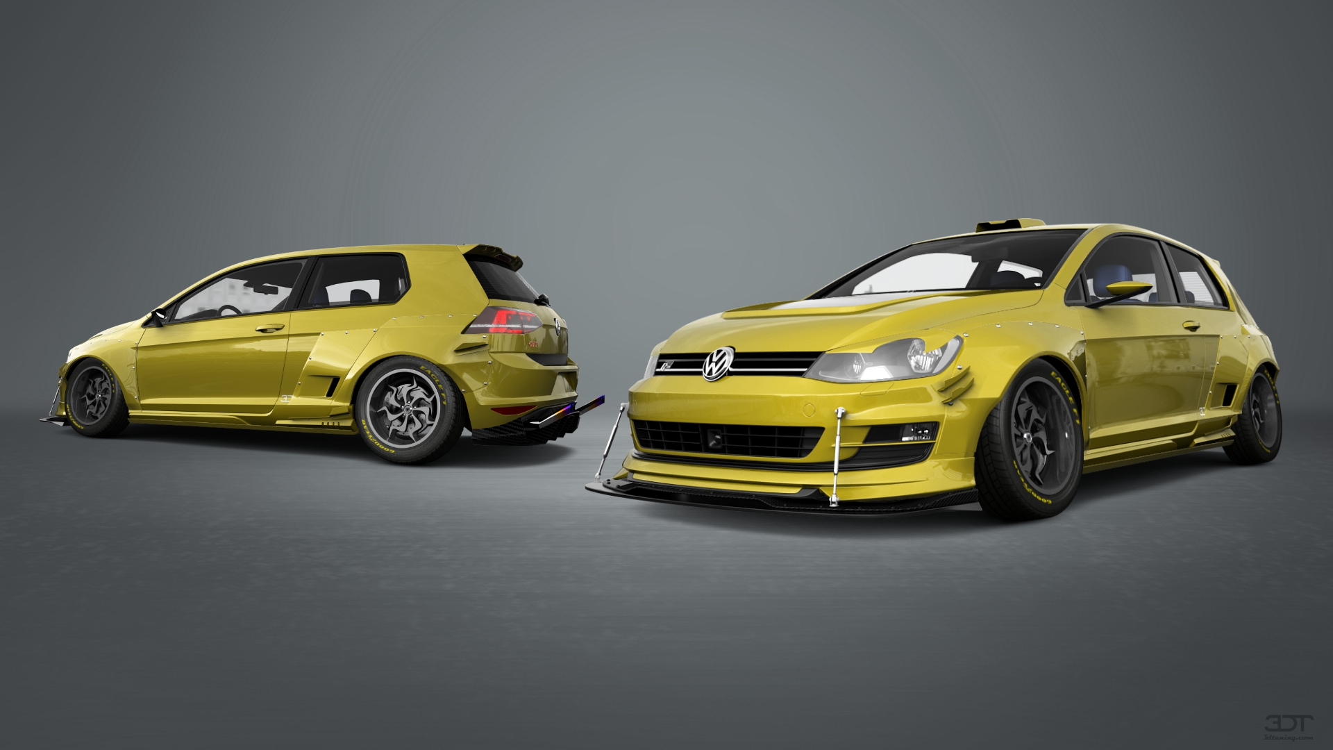 Volkswagen Golf 7 3 Door Hatchback 2013 tuning
