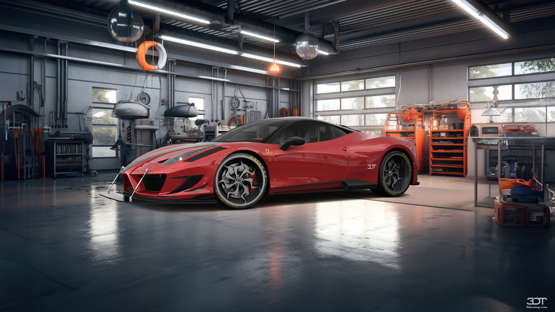 Ferrari 458 Italia 2 door spider 2010 tuning