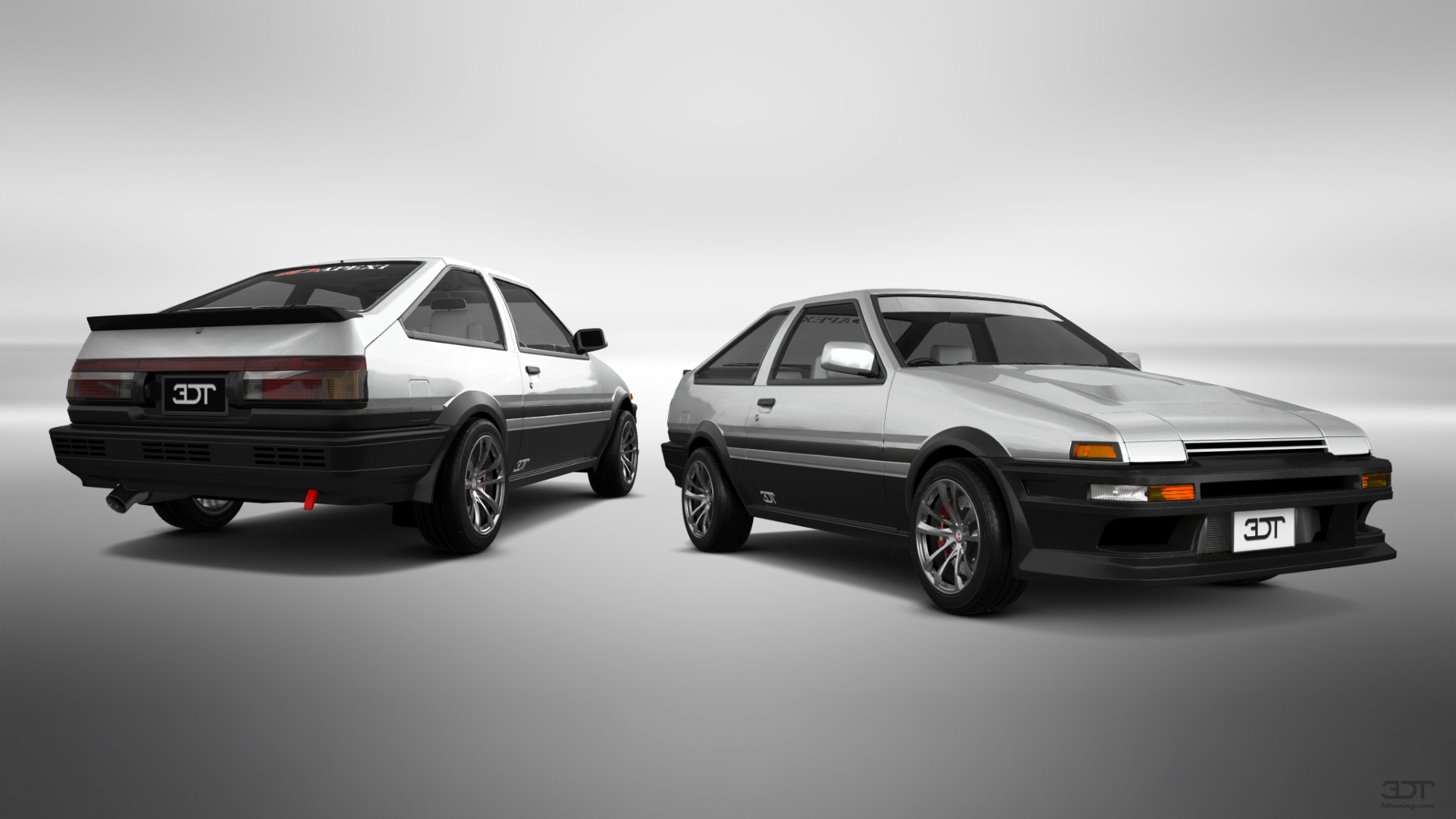 Toyota AE86 3 Door Hatchback 1985 tuning