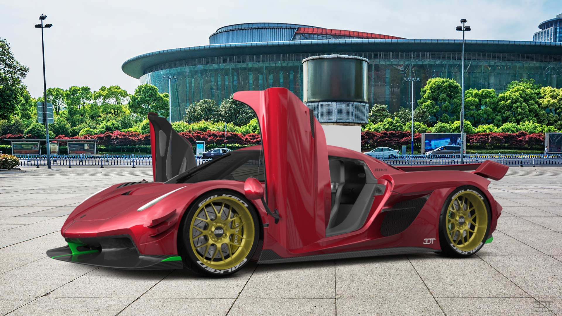 Koenigsegg Jesko 2 door targa top 2020 tuning