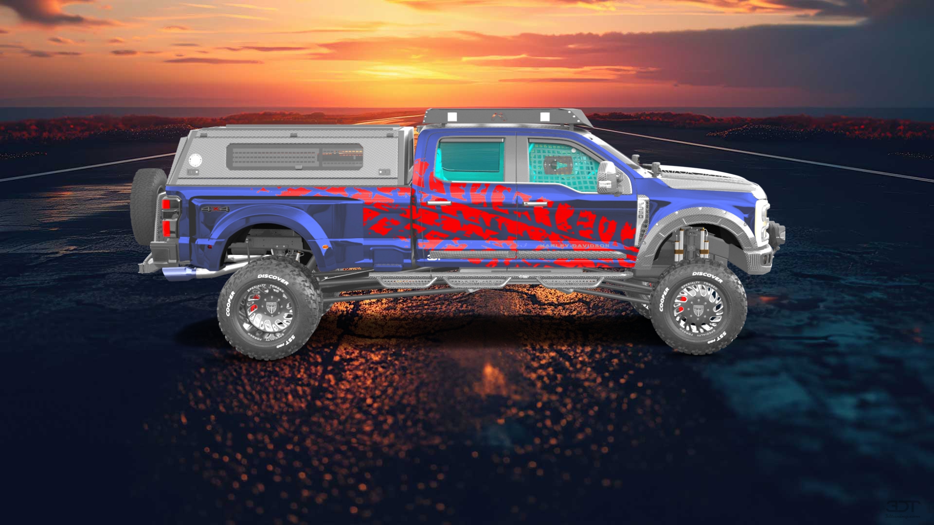 Ford F-350 DRW Crew Cab 4 Door pickup truck 2023 tuning