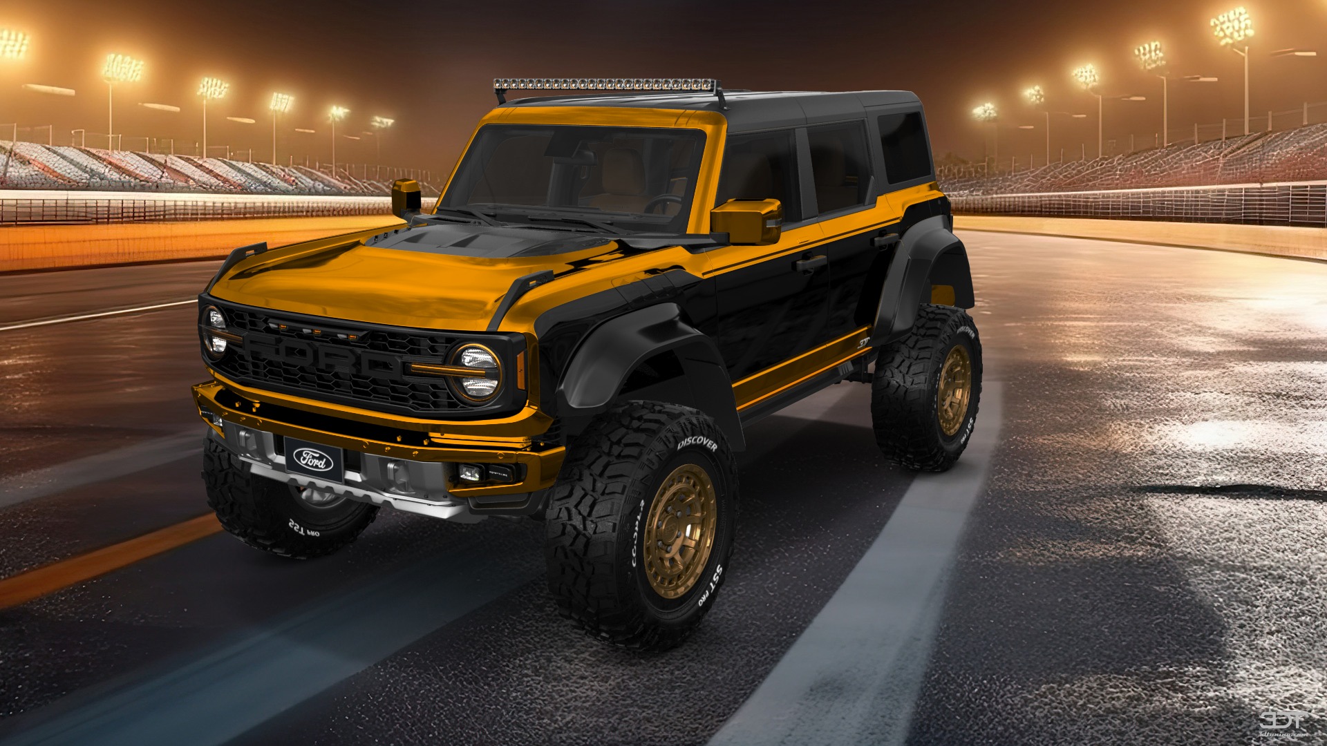 Ford Bronco Raptor 4 Door pickup truck 2022 tuning