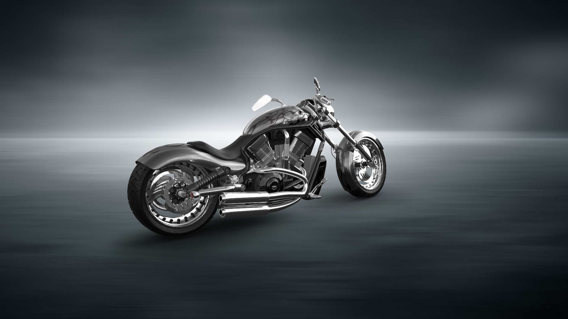 Harley-Davidson Custom Chopper Cruiser 2011