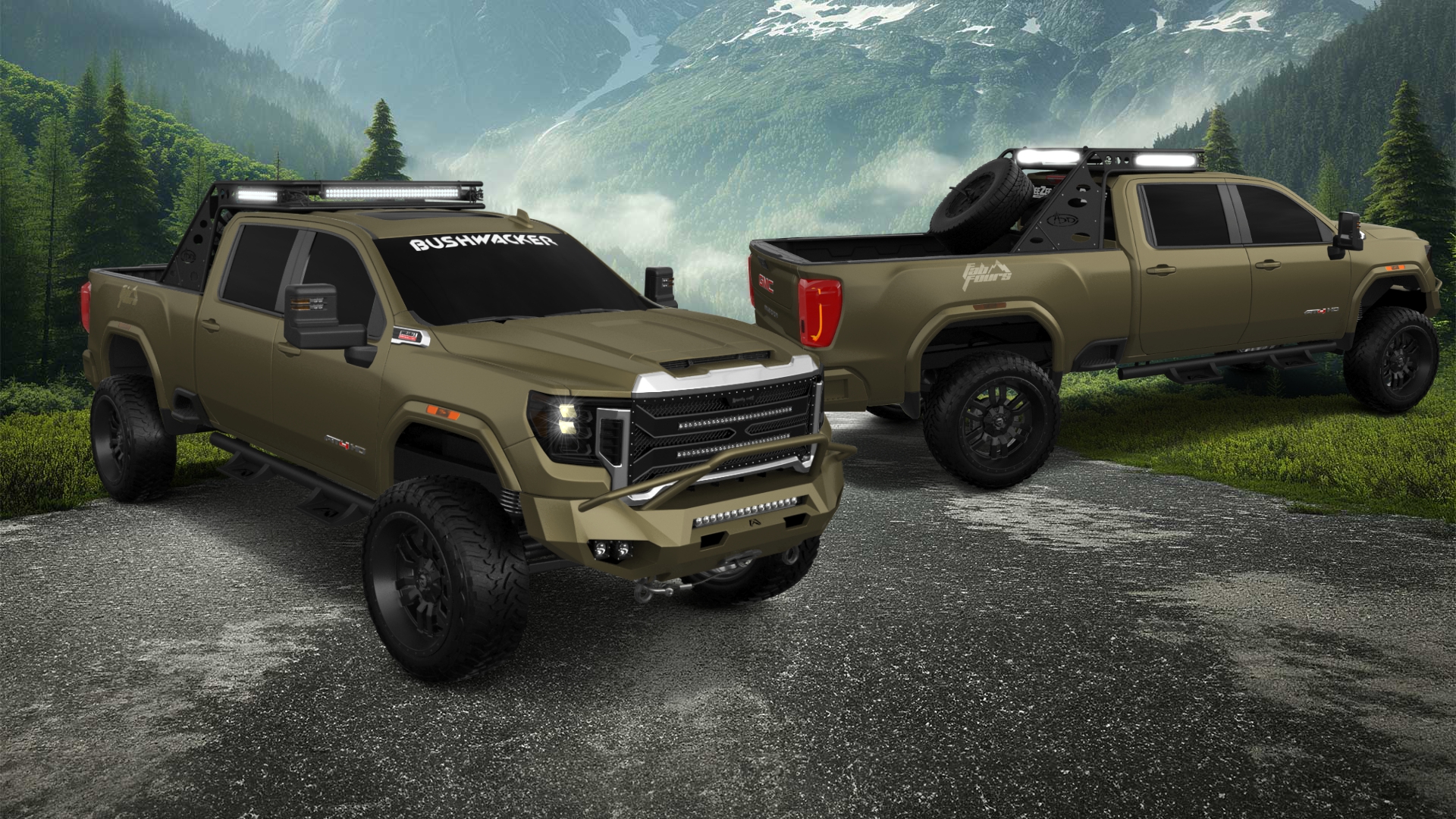 GMC Sierra 2500 HD 4 Door pickup truck 2020