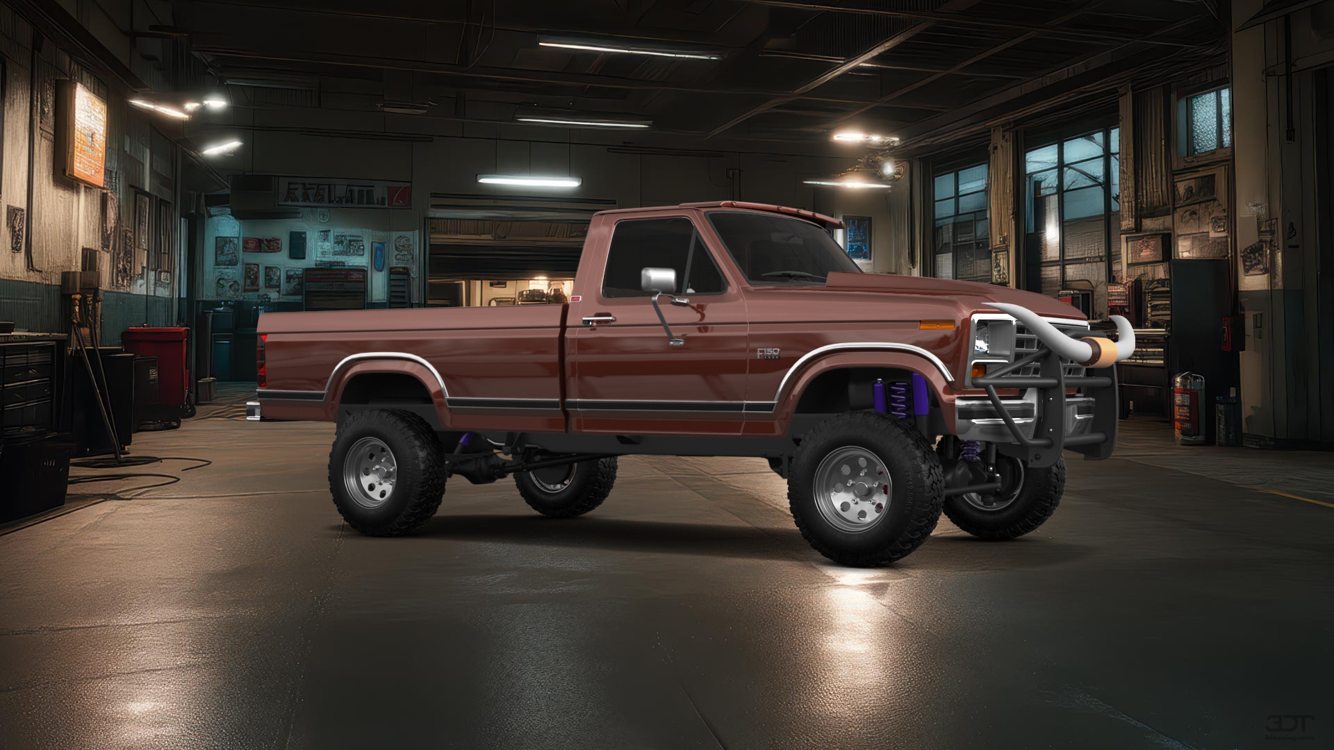 Ford F-150 2 Door pickup truck 1986 tuning