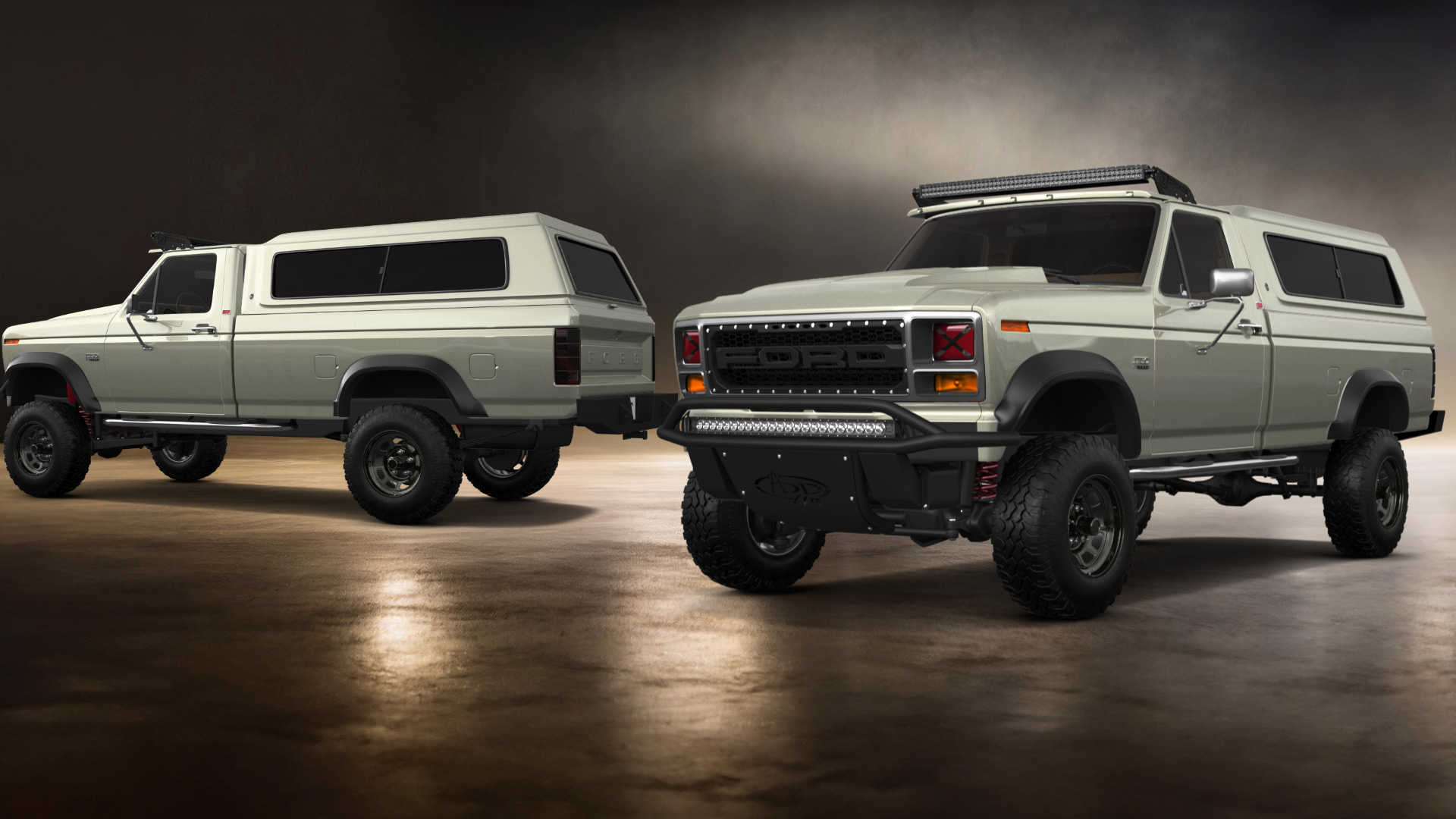 Ford F-150 2 Door pickup truck 1986 tuning