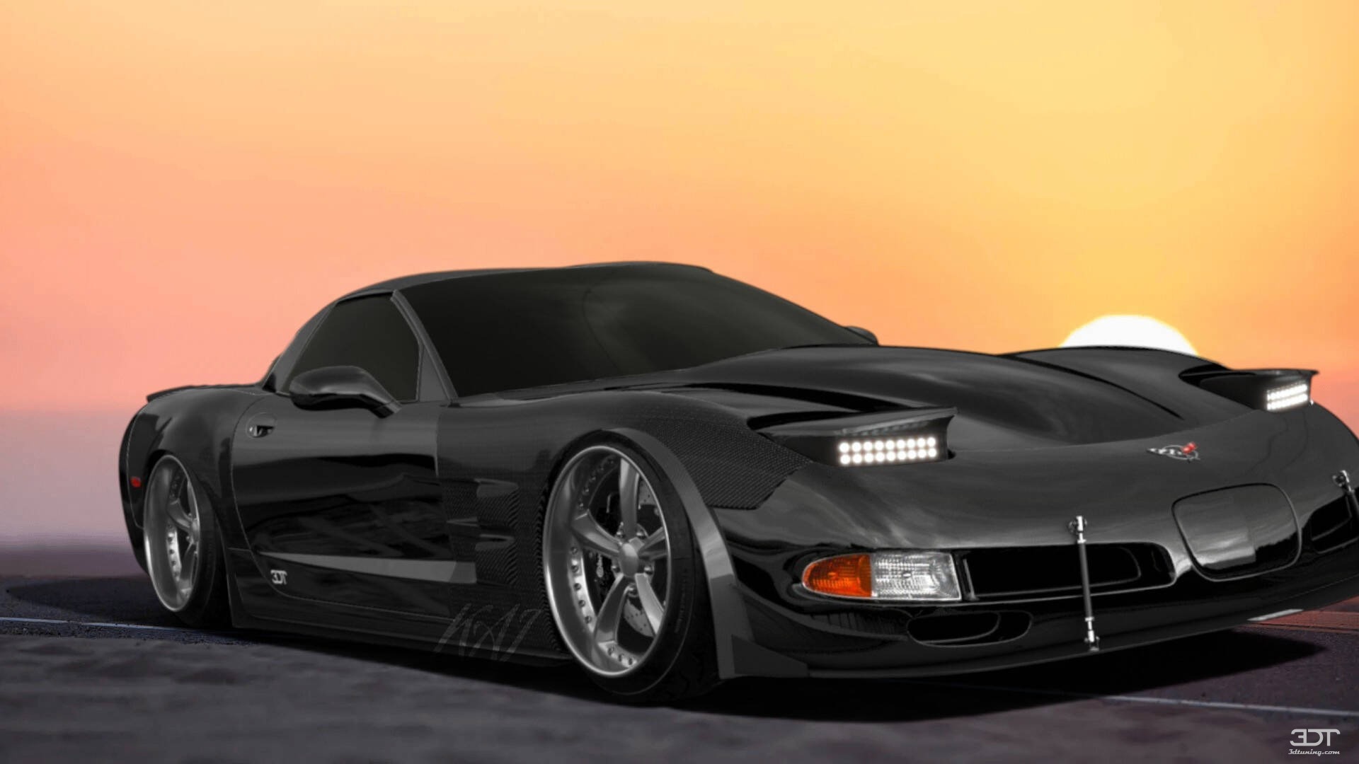 Chevrolet Corvette C5 Fastback 2 Door Coupe 1997 tuning