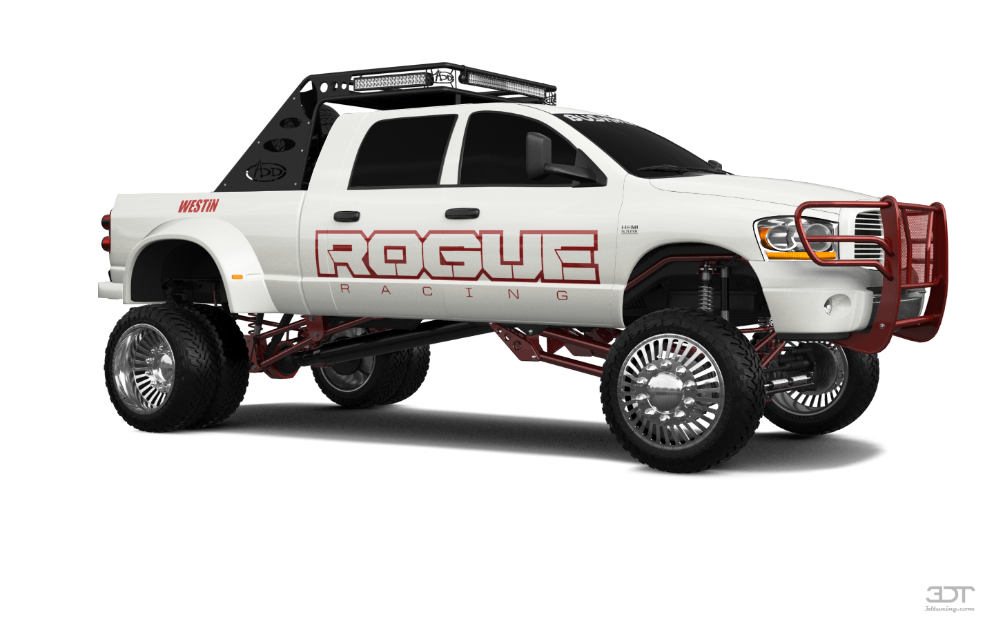 Dodge Ram 3500 Dually 4 Door pickup truck 2007