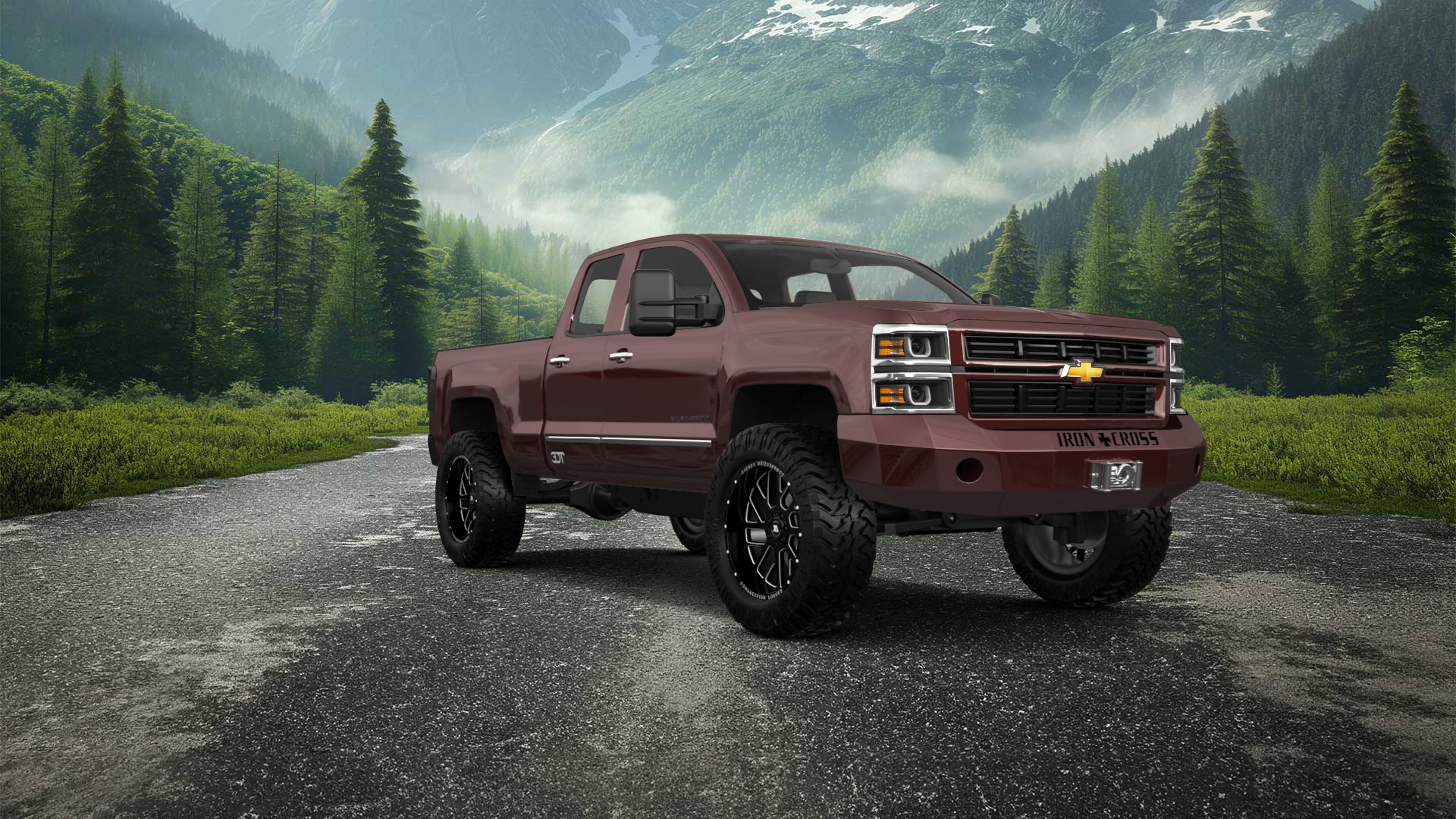 Chevrolet Silverado 1500 6.5 ft box 4 Door pickup truck 2014