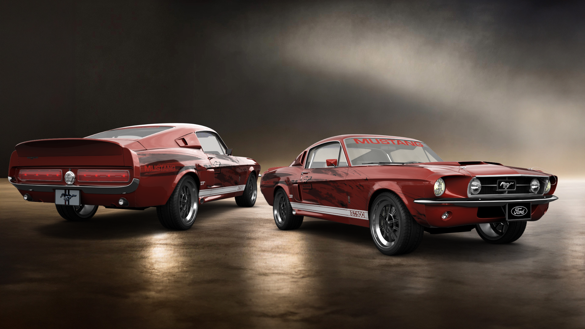 Mustang GT500 2 Door Coupe 1968