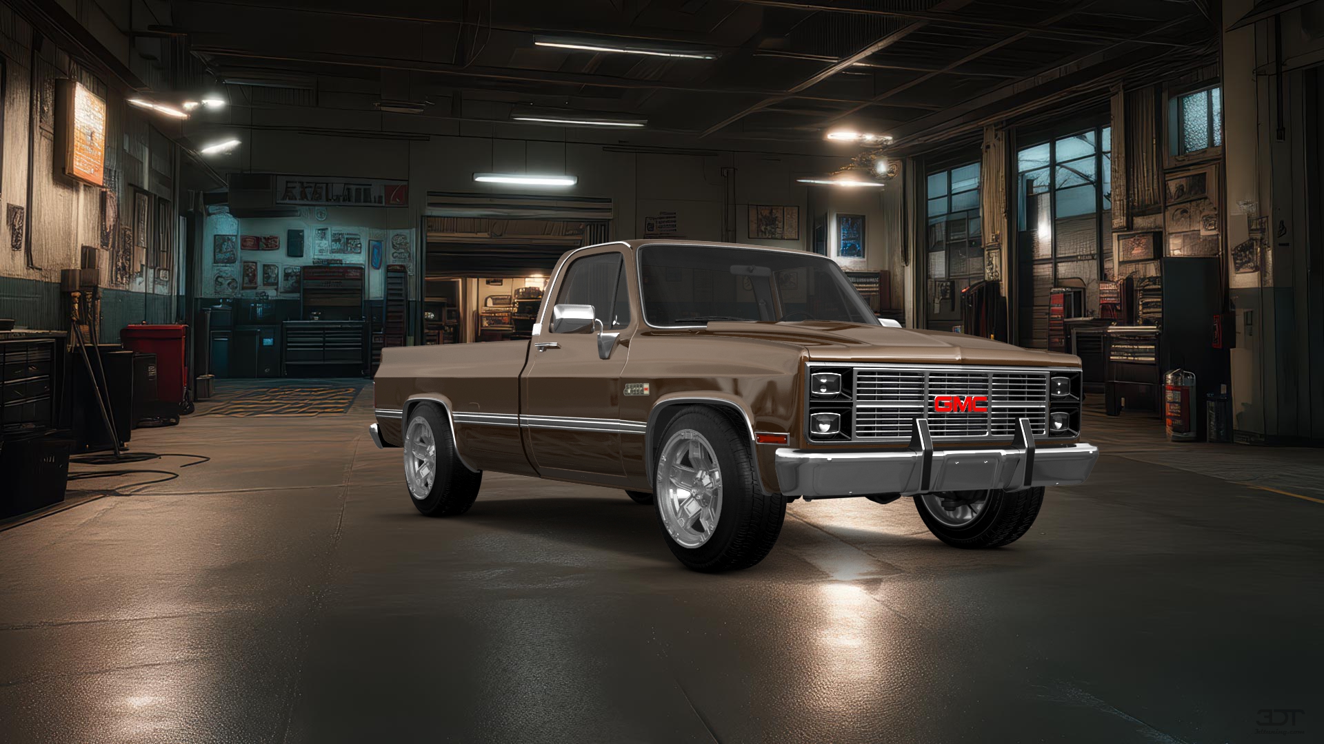GMC Sierra 1500 2 Door pickup truck 1985 tuning