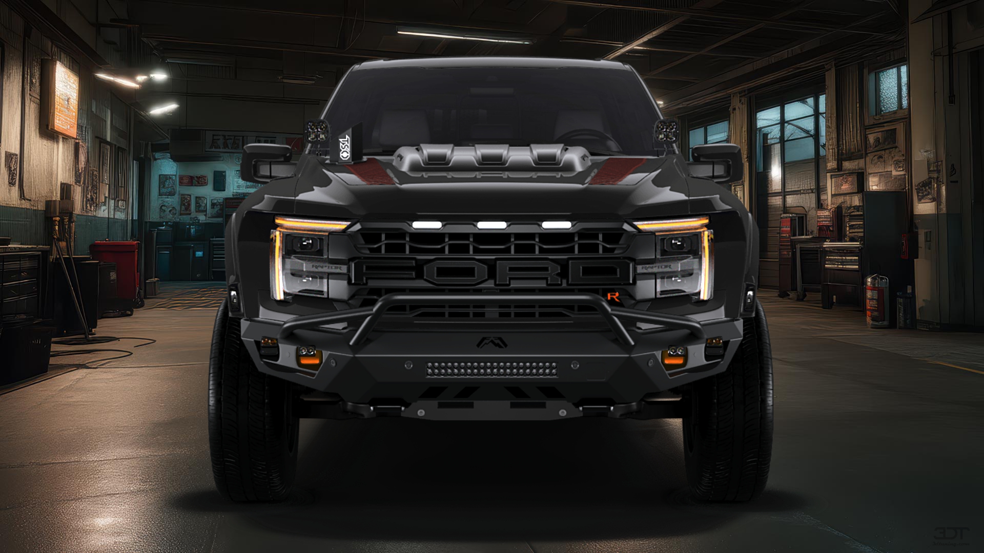Ford F-150 Raptor 4 Door pickup truck 2024 tuning