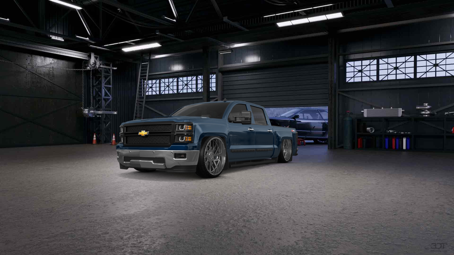 Chevrolet Silverado 1500 4 Door pickup truck 2014 tuning