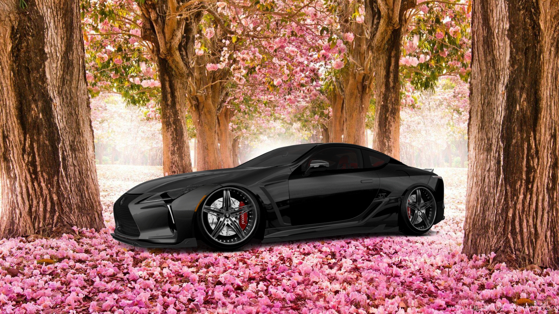 Lexus LC500 2 door fastback coupe 2017 tuning