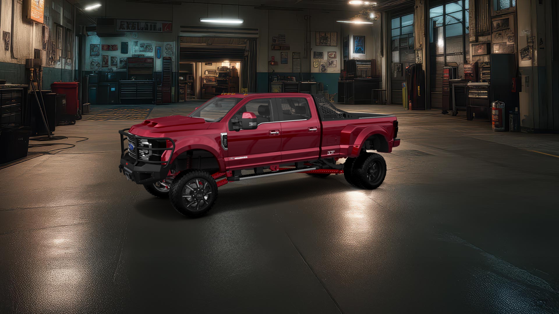 Ford F-350 DRW 4 Door pickup truck 2021 tuning